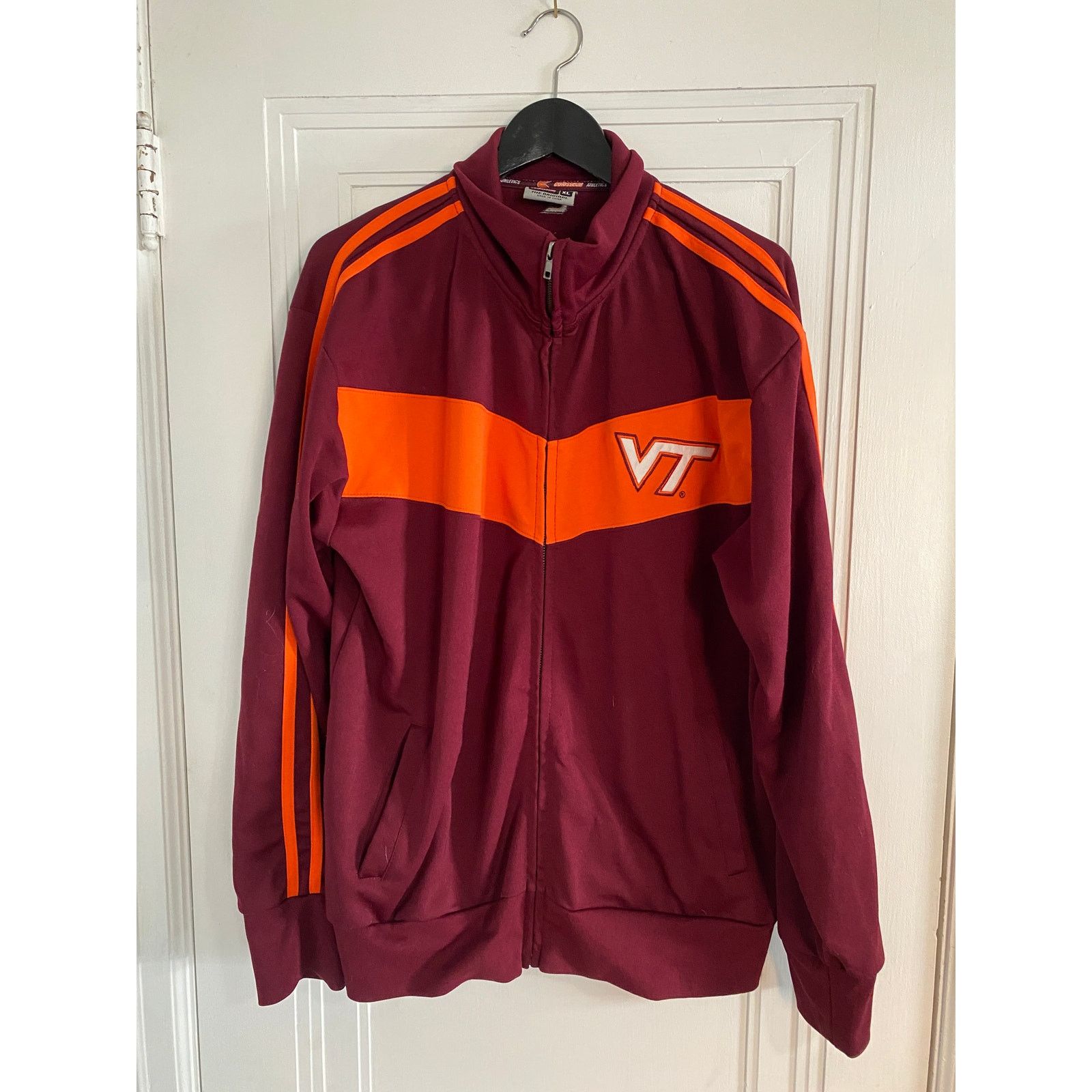 Colosseum Athletics Virginia Tech Hokies Full-Zip Sweatshirt Size XL Size US XL / EU 56 / 4 - 1 Thumbnail