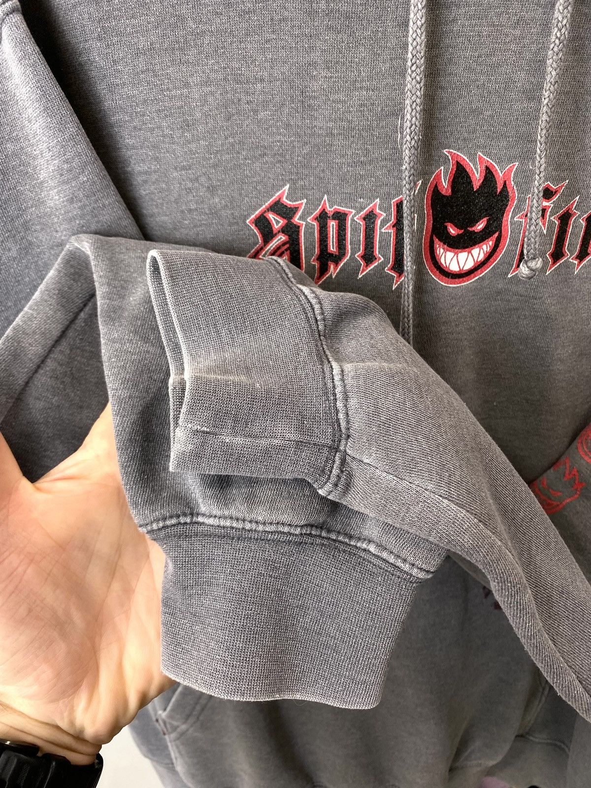 Spitfire 💥Rare! Vintage Spitfire Wheels Hoodie Independent Shortys Size US S / EU 44-46 / 1 - 9 Thumbnail