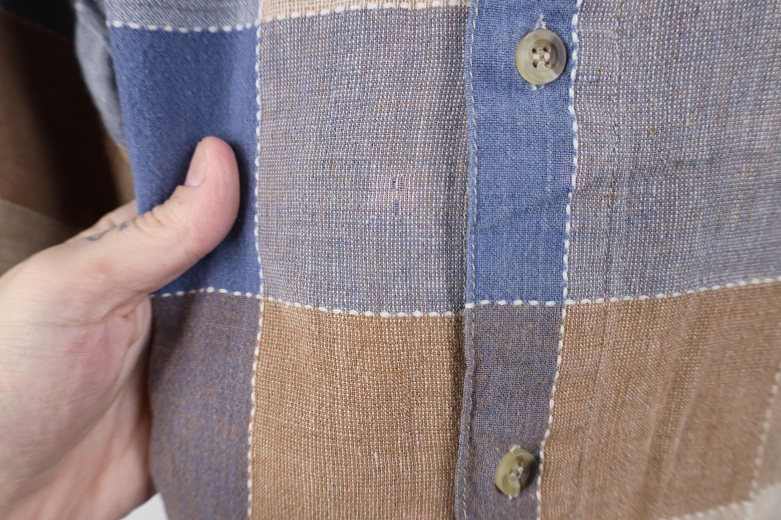 Vintage Vintage 90s Streetwear Short Sleeve Collared Button Shirt Size US XL / EU 56 / 4 - 4 Thumbnail