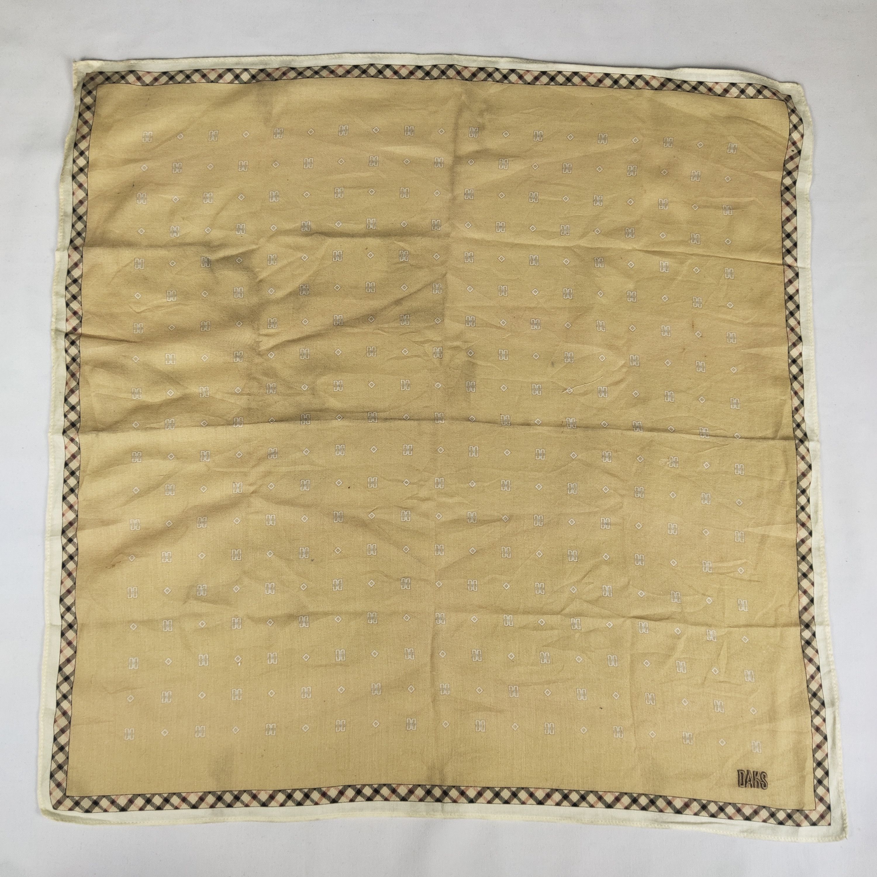 DAKS × Vintage Daks Handkerchief / Neckerchief / Bandana FZ111 Size ONE SIZE - 3 Thumbnail