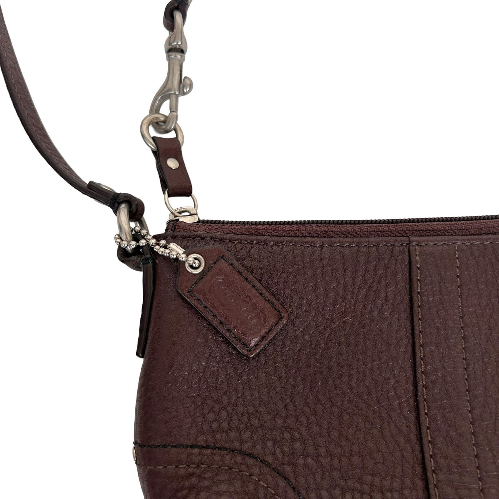 Coach Coach Brown Leather Wristlet Wallet Size ONE SIZE - 2 Thumbnail