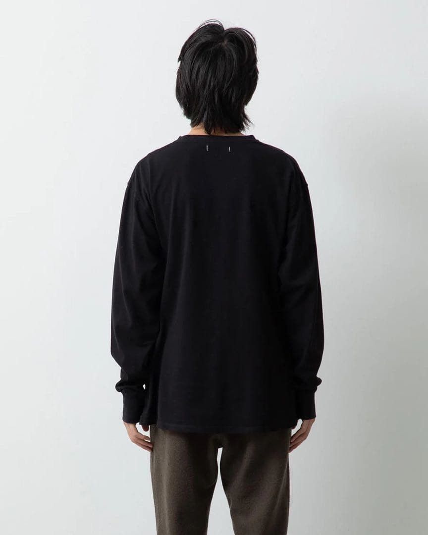 Nonnative × Undercover MONK L/S TEE COTTON PAPER JERSEY OVERDYED Size US M / EU 48-50 / 2 - 5 Thumbnail