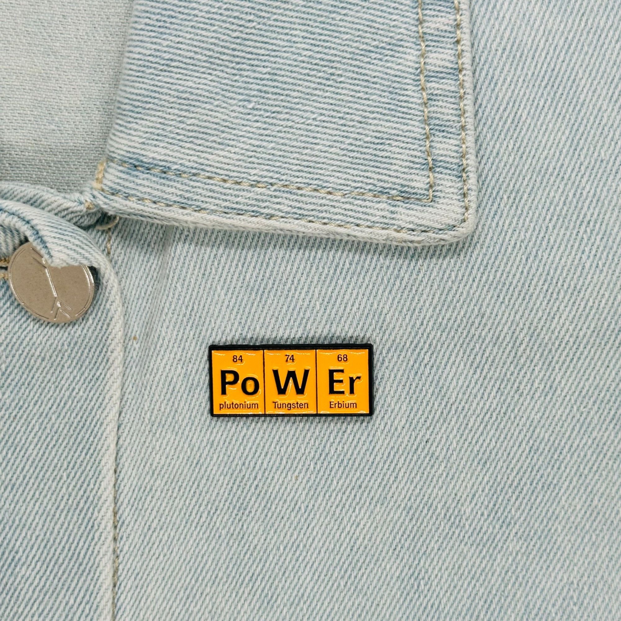 Other ✨New Oz Enamel Pin POWER Scientists for Science Periodic Tab Size ONE SIZE - 1 Thumbnail