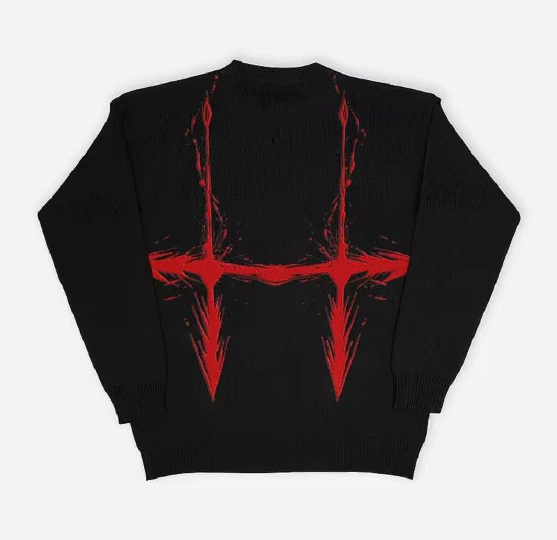 Japanese Brand Knitted Sweater Harajuku Style Size US L / EU 52-54 / 3 - 2 Thumbnail