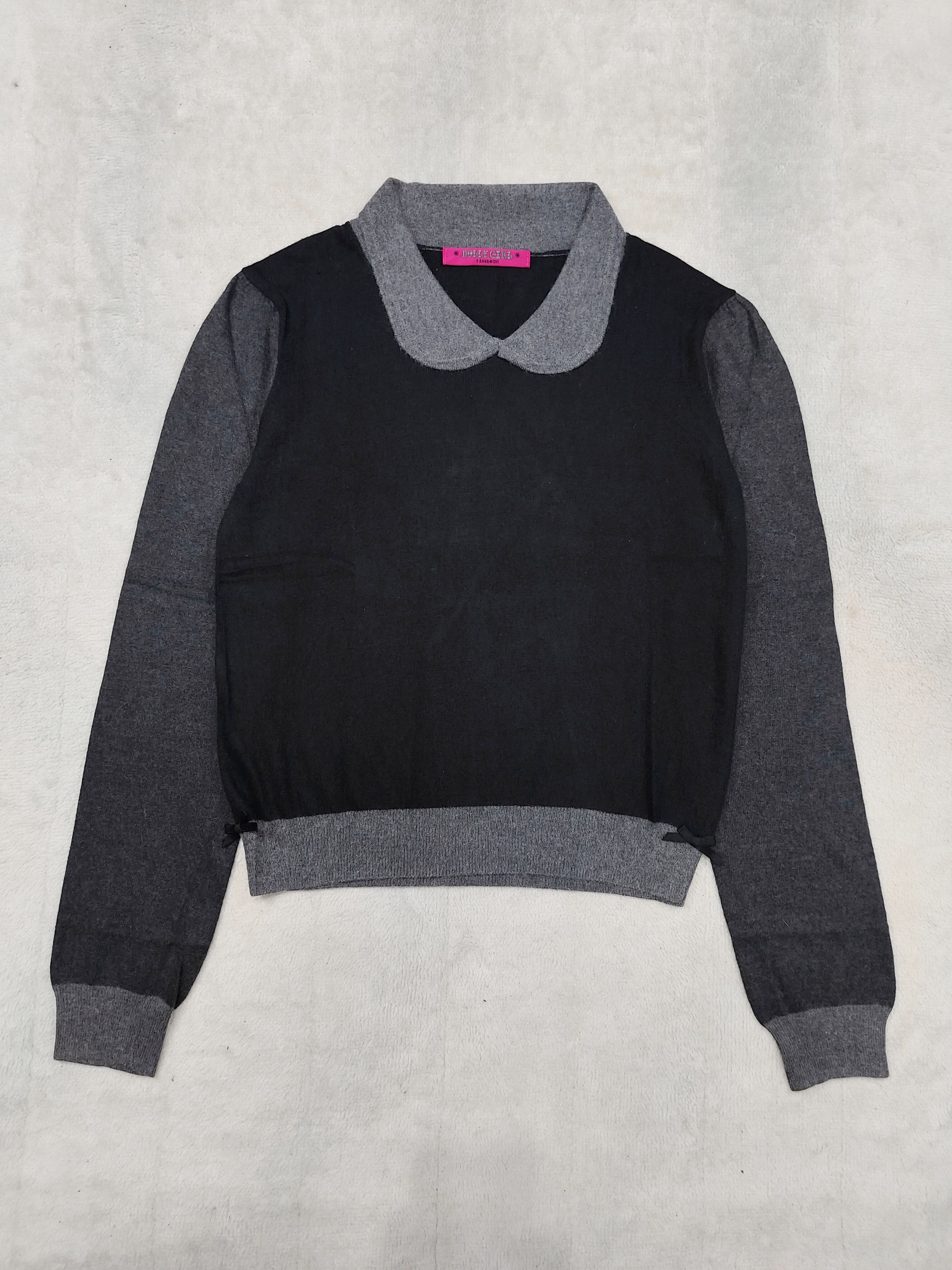 Anna Sui NEED GONE 💥 Anna Sui Dolly Girl Knitted Sweatshirt Size M / US 6-8 / IT 42-44 - 4 Thumbnail