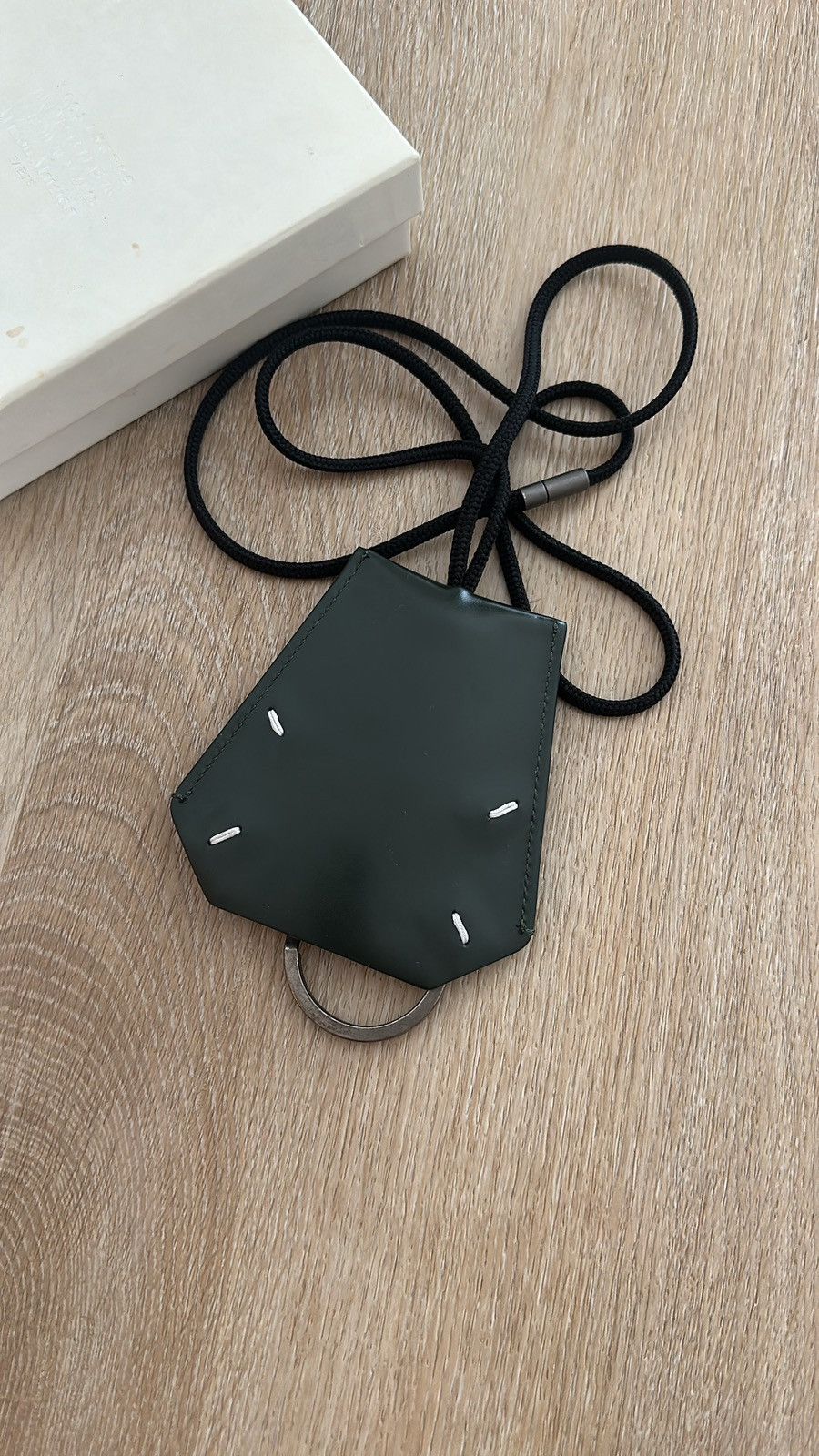 Maison Margiela Leather Key Ring Size ONE SIZE - 5 Thumbnail