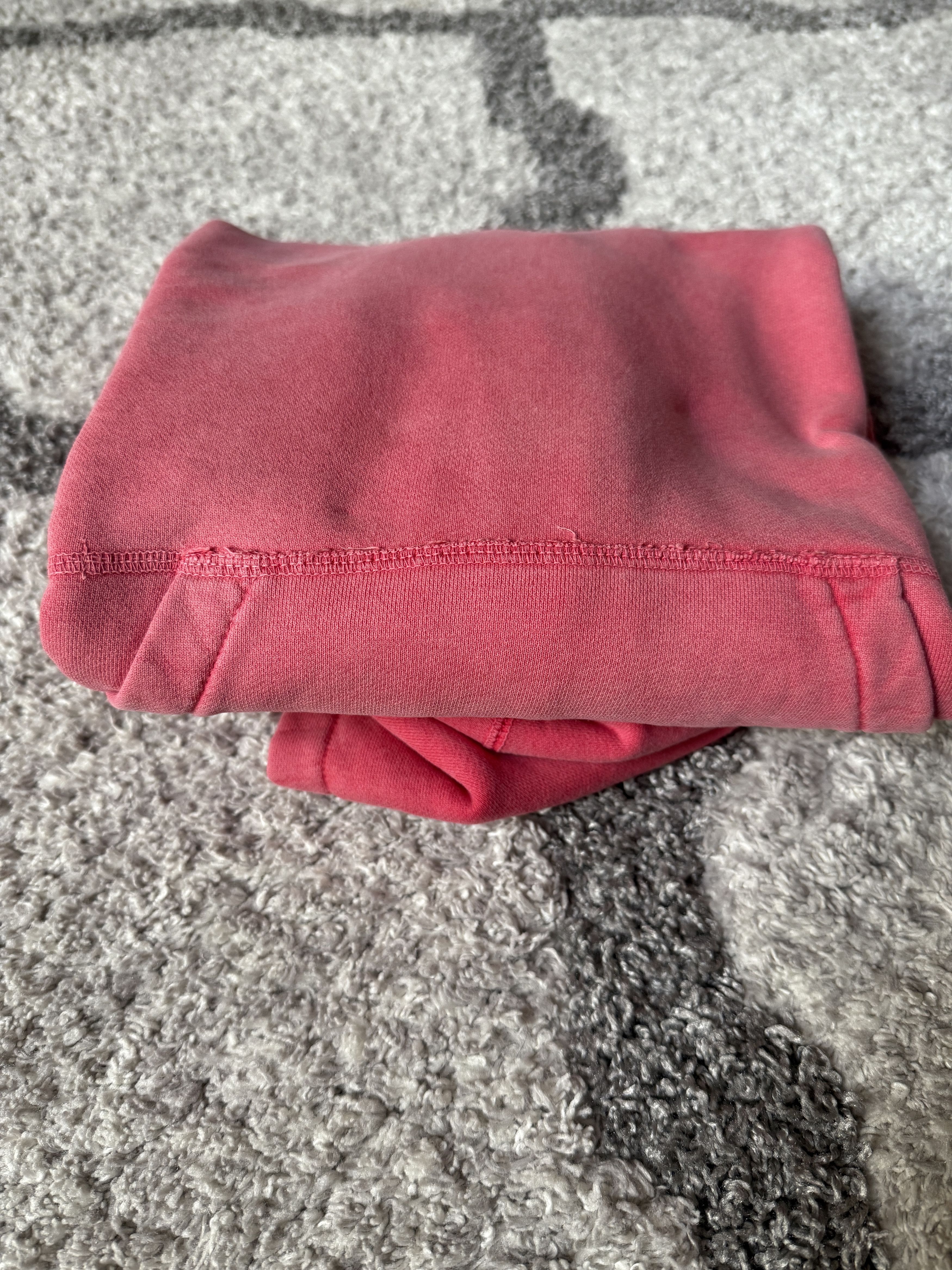 Japanese Brand × Remi Relief × Vintage Remi Relief Vintage Processed Hoodie Faded Red Size US S / EU 44-46 / 1 - 8 Thumbnail