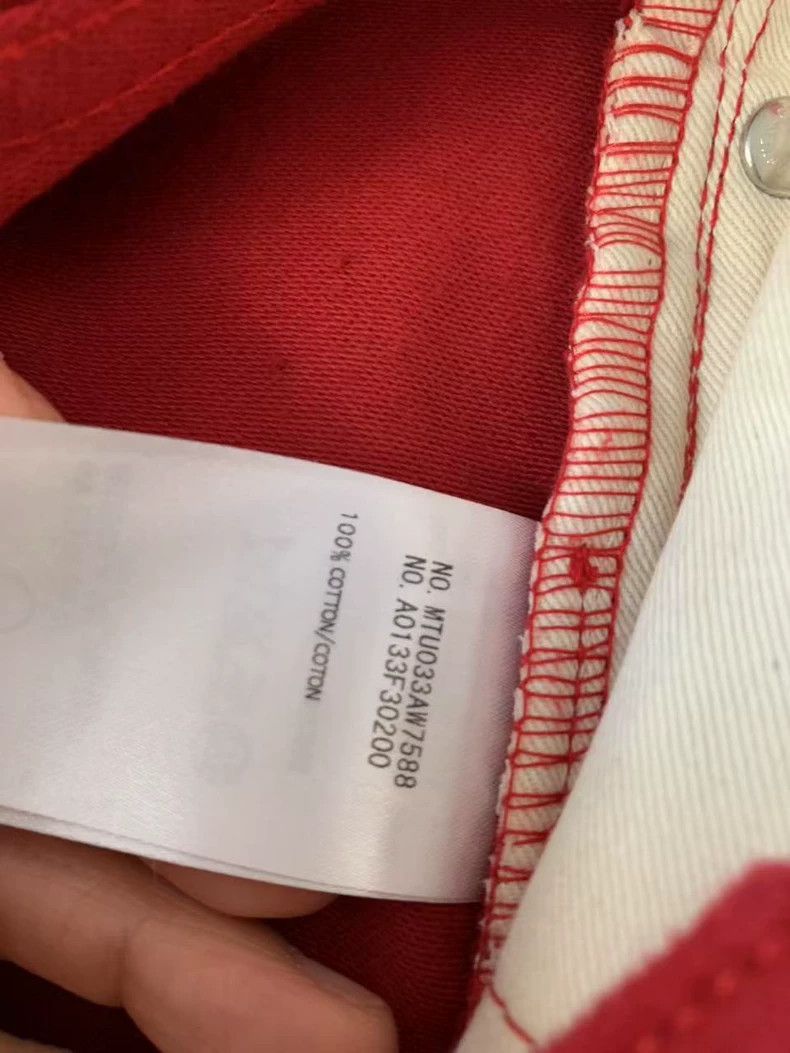 Thom Browne Thom Browne size 0 Wine red velvet trousers Size US 38 / EU 54 - 7 Thumbnail