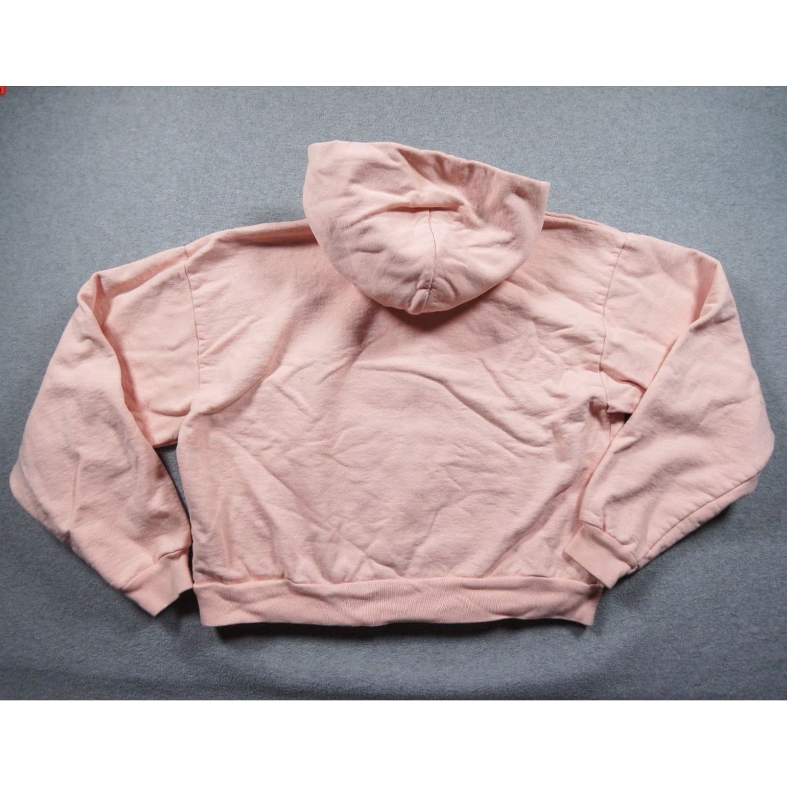 Los Angeles Apparel Los Angeles Apparel Hoodie Women Small / Medium Pink Cropped Full Zip Sweatshirt Size S / US 4 / IT 40 - 4 Thumbnail