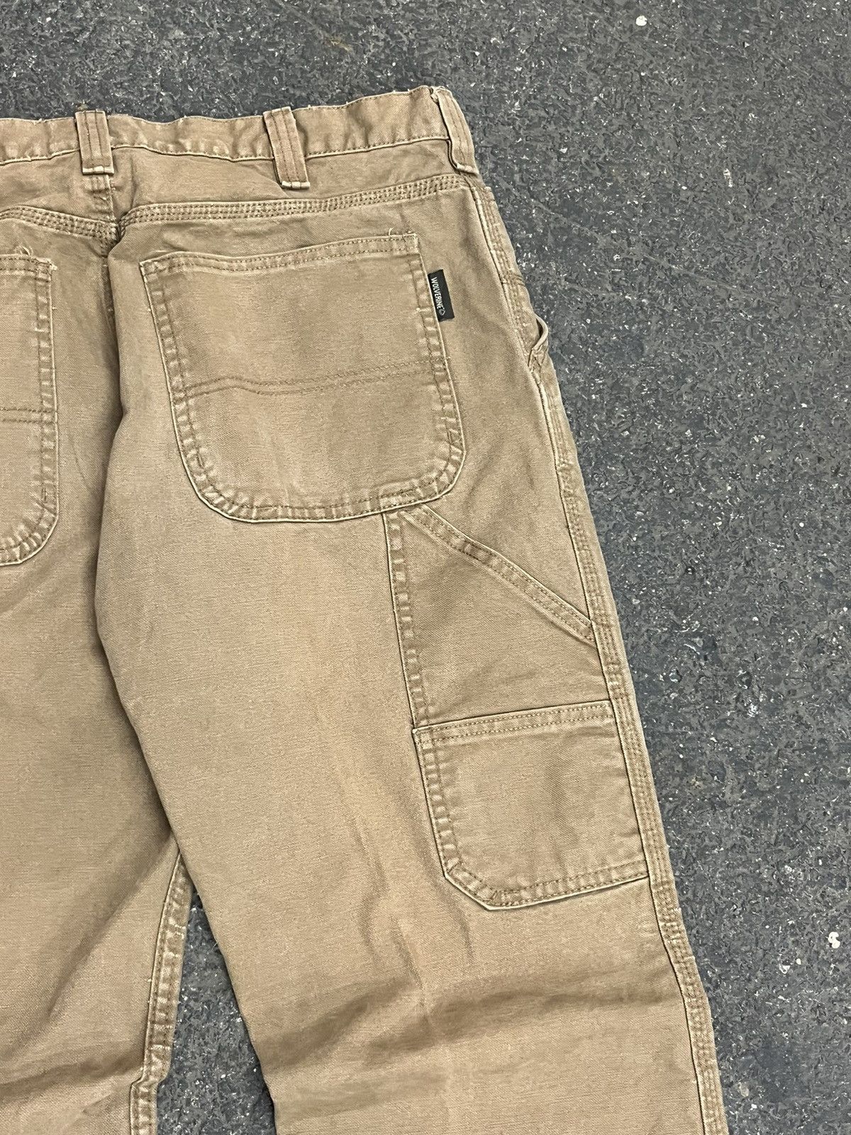 Carhartt × Vintage Carhartt style vintage workwear cargo pants baggy skater Size US 34 / EU 50 - 4 Thumbnail