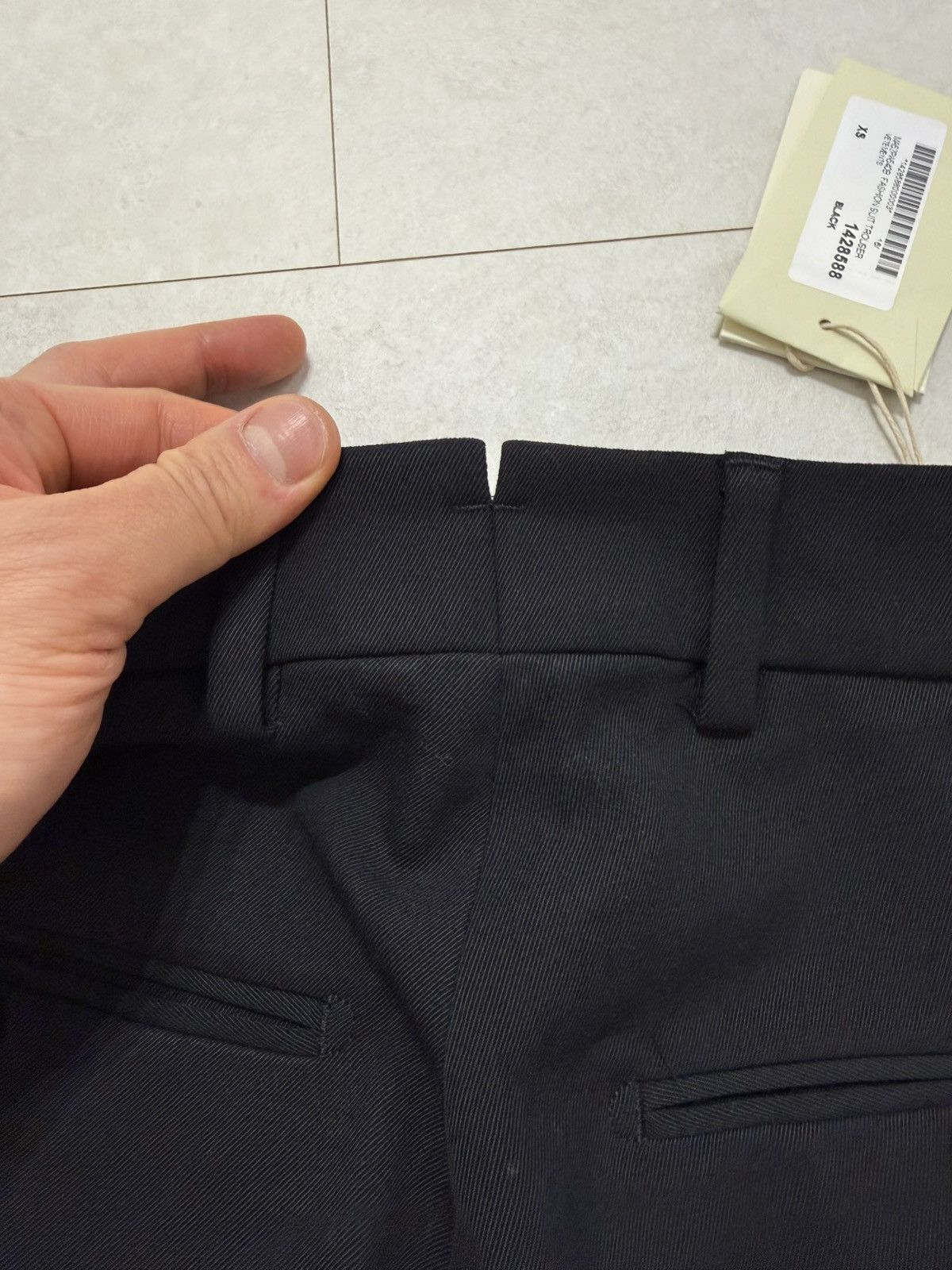 Vetements Vetements Low Rise Wide-Leg Trousers Size US 30 / EU 46 - 16 Thumbnail