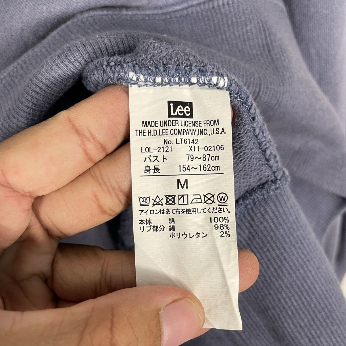Lee Lee Big Logo Crewneck Sweatshirt Size US M / EU 48-50 / 2 - 11 Thumbnail