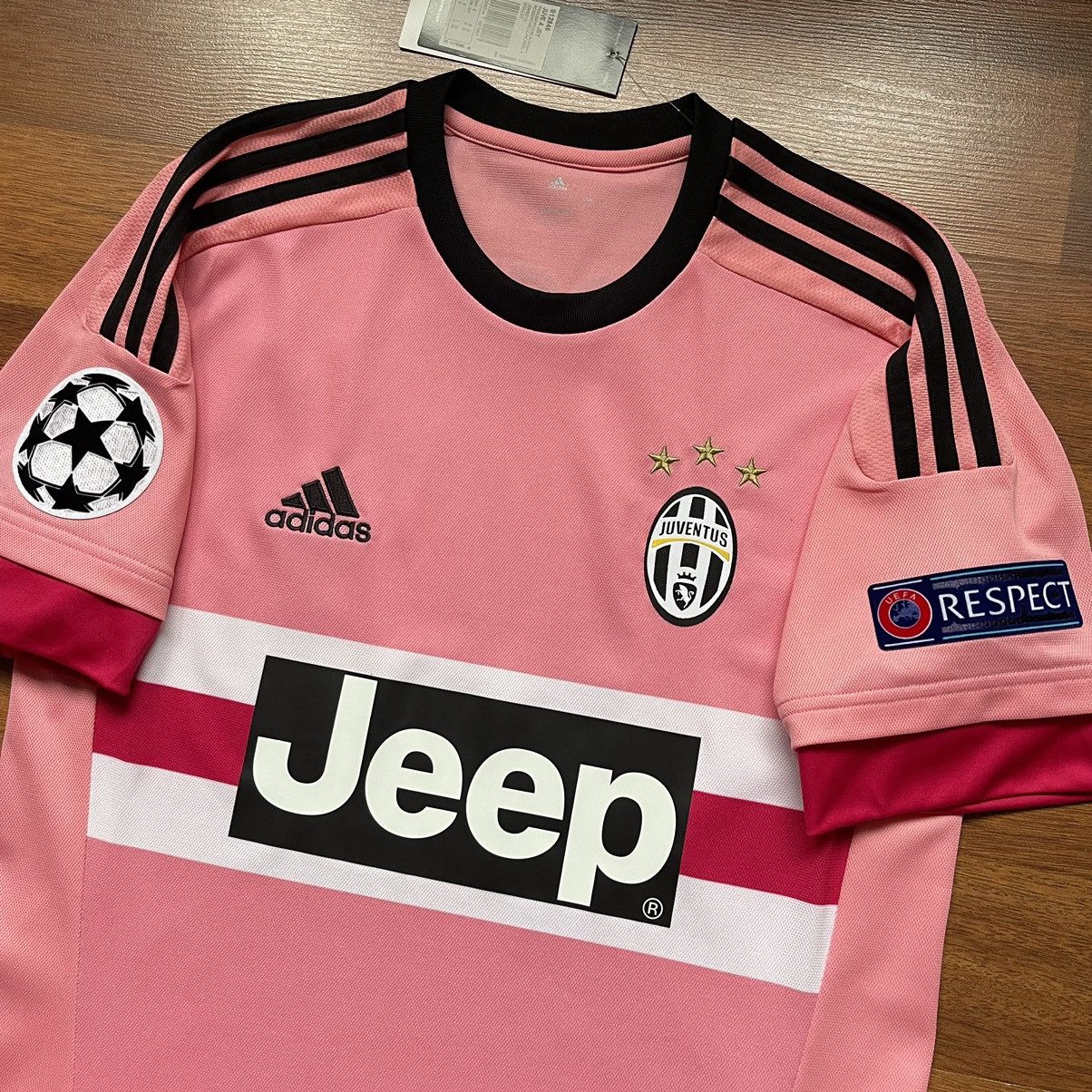 Adidas × Vintage JUVENTUS ADIDAS 2015/2016 SOCCER AWAY DRAKE JERSEY #10 POGBA Size US S / EU 44-46 / 1 - 9 Thumbnail
