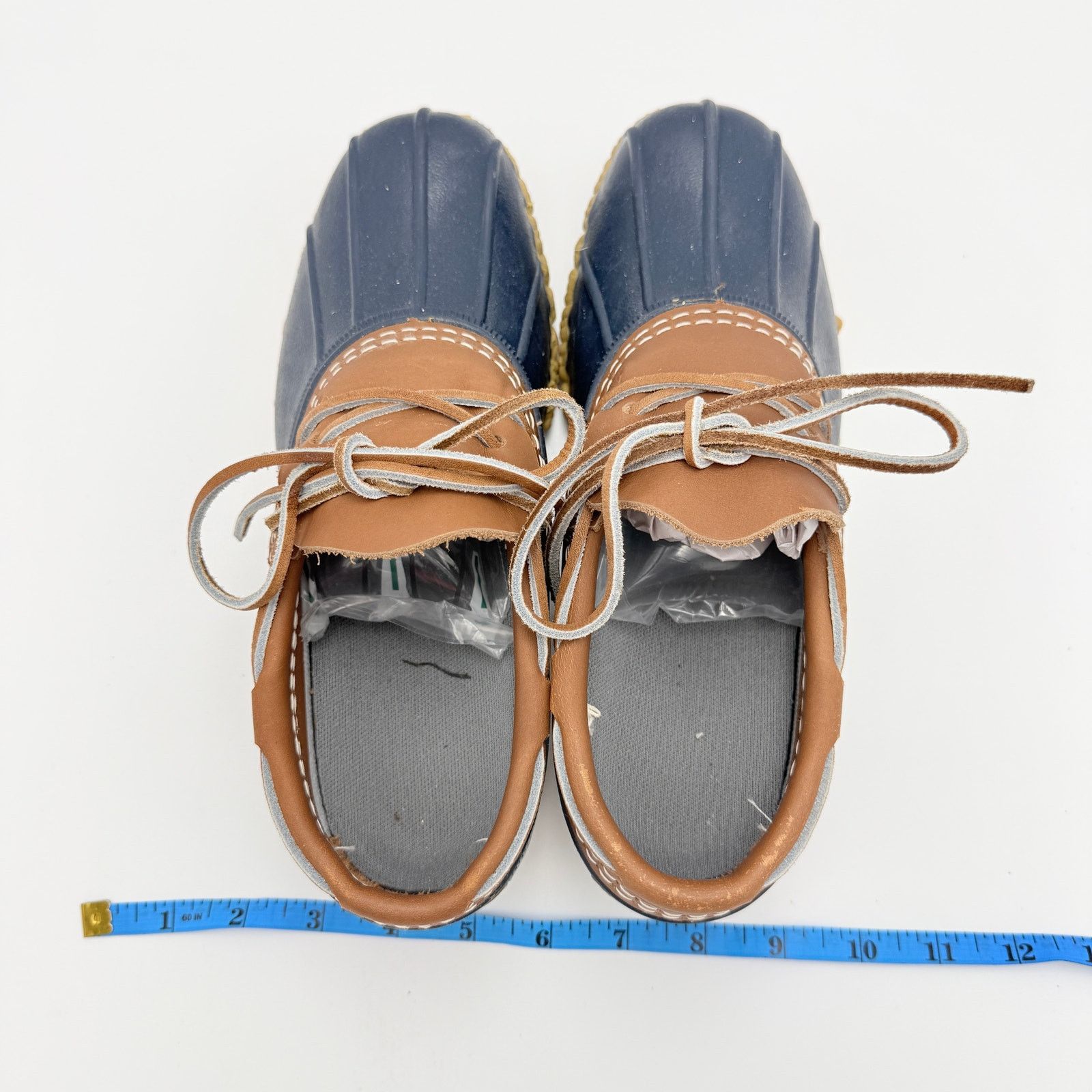 L.L. Bean L.L.Bean Rubber Gumshoe Bean Boots Navy/Tan Women's Size 8 Size US 8 / IT 38 - 8 Thumbnail