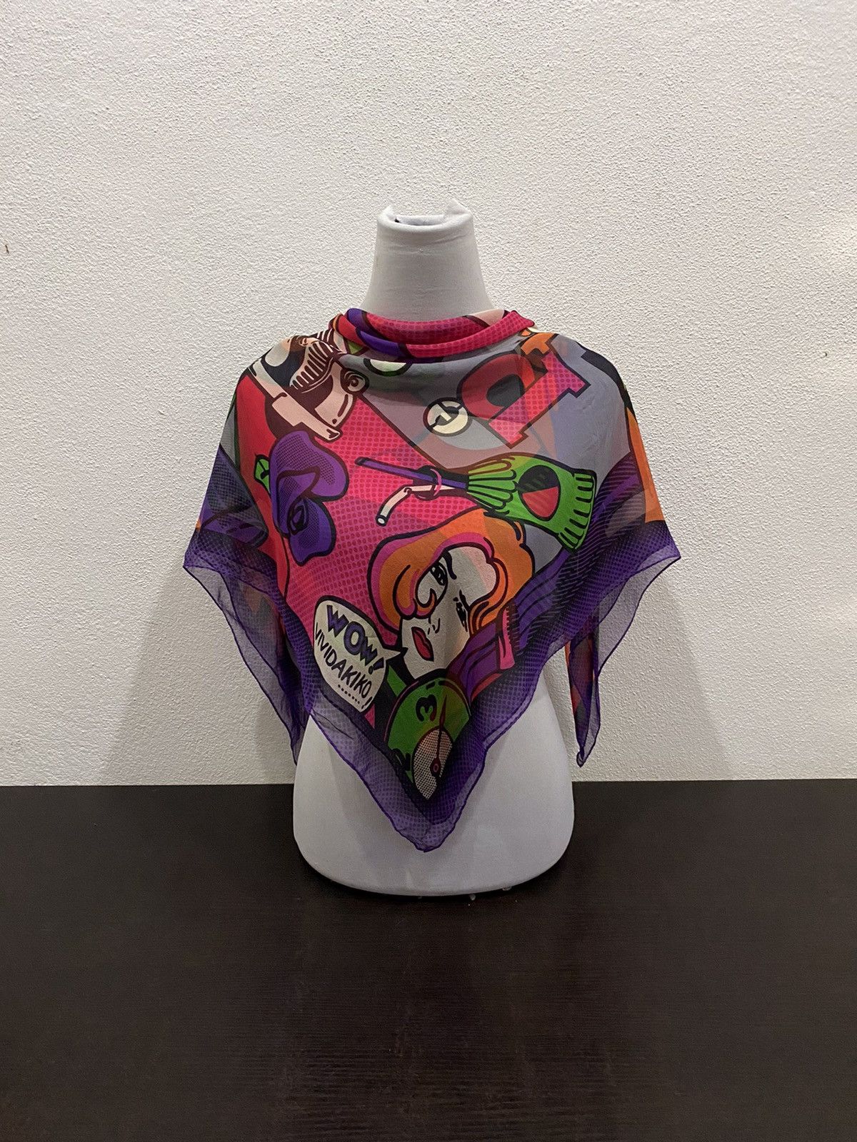 Japanese Brand Japanese Brand Vividakiko Nice Design Scarves/Handkerchiefs Size ONE SIZE - 2 Thumbnail