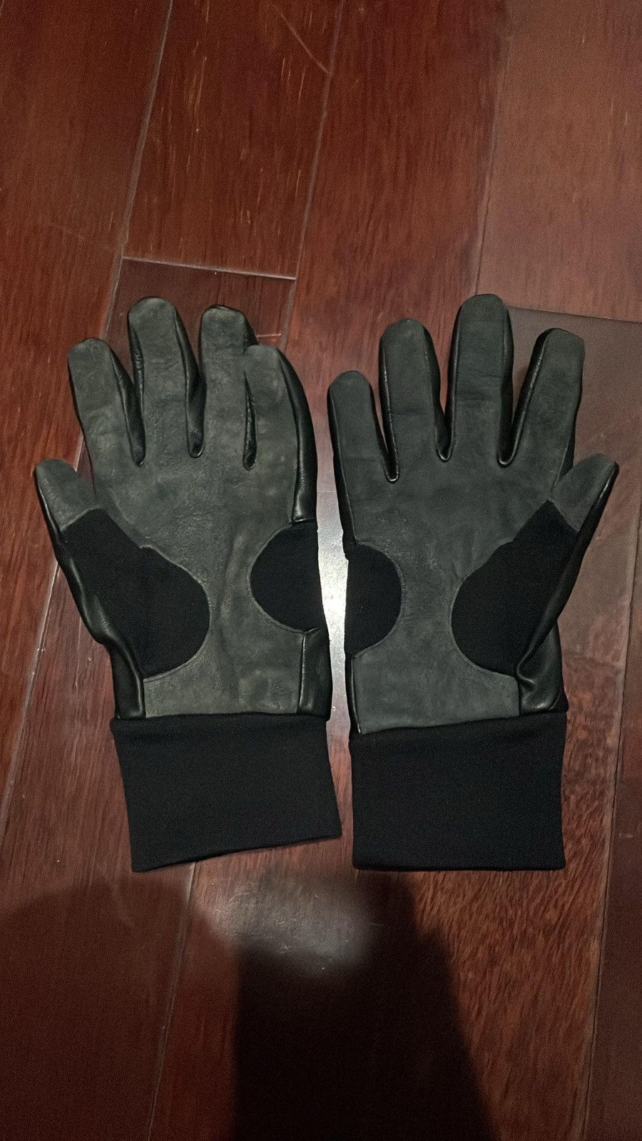 Yohji Yamamoto Y-3 leather gloves Size ONE SIZE - 2 Thumbnail