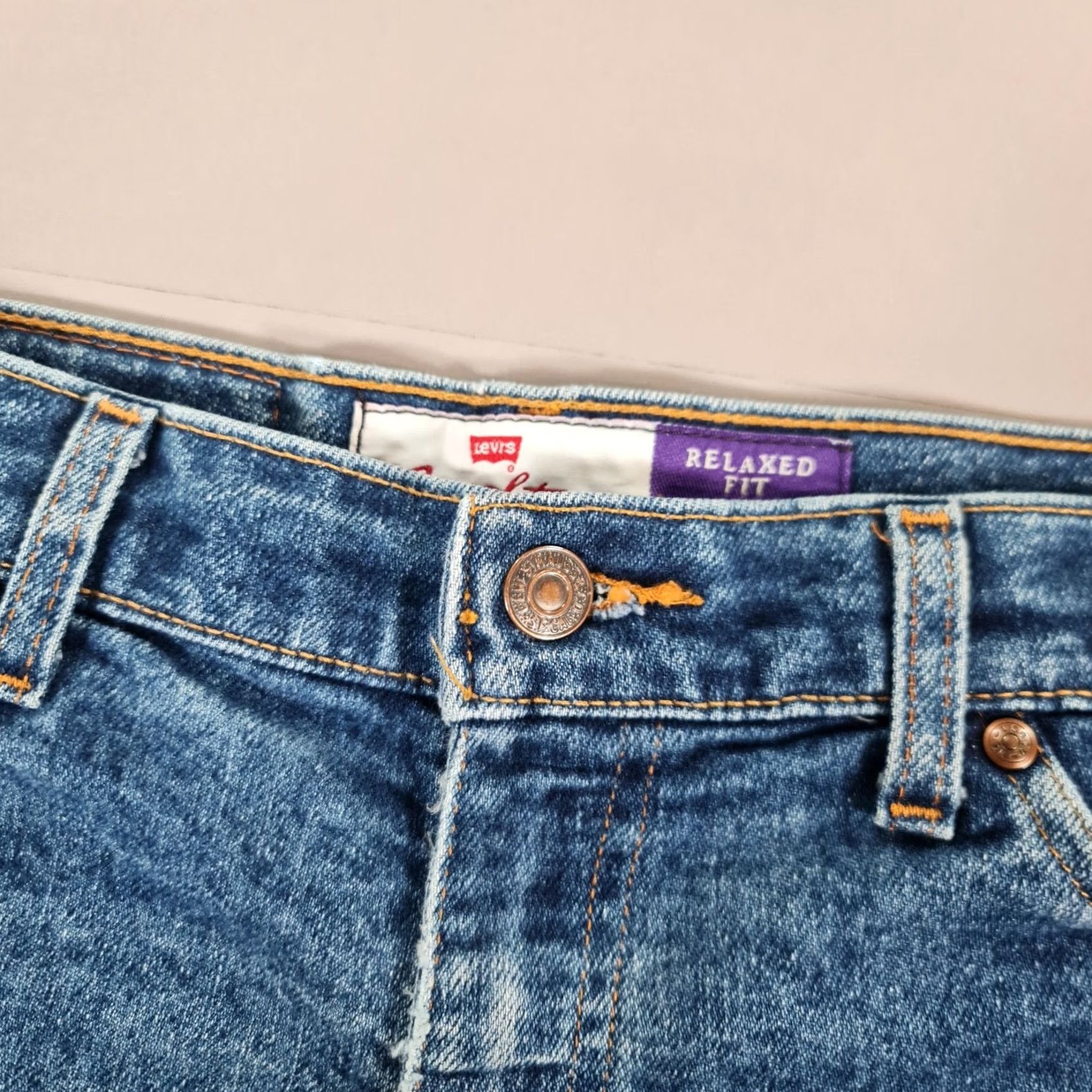 Levi's VINTAGE Levi's 540 Jeans Blue Relaxed Fit 36x30 Mens Denim 90s Straight Vintage Size US 36 / EU 52 - 4 Thumbnail