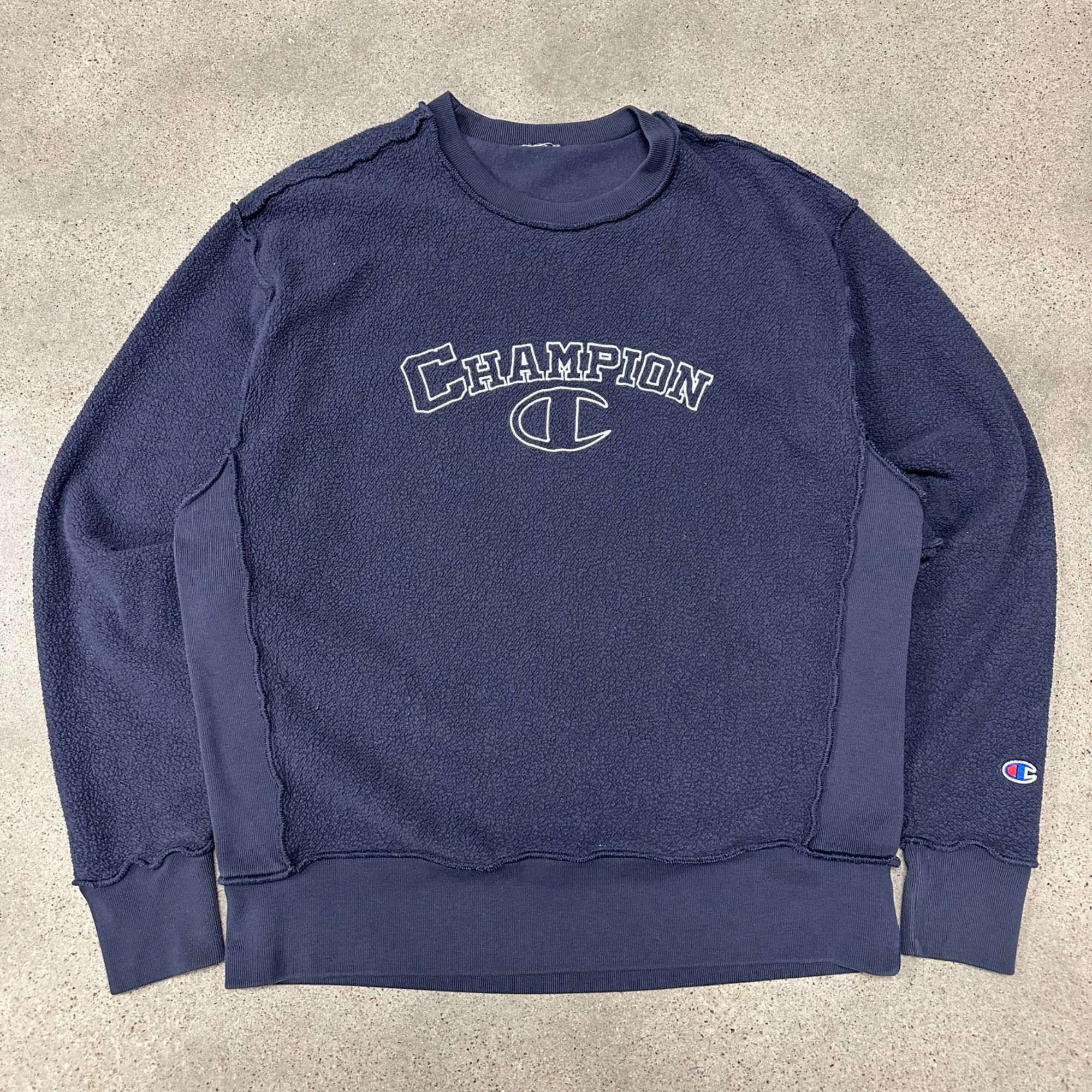 超希少 珍ピオン 90s USA製 Champion Reverse Weave Vintage 90s Champion Reverse Weave Embroidered Sweatshirt