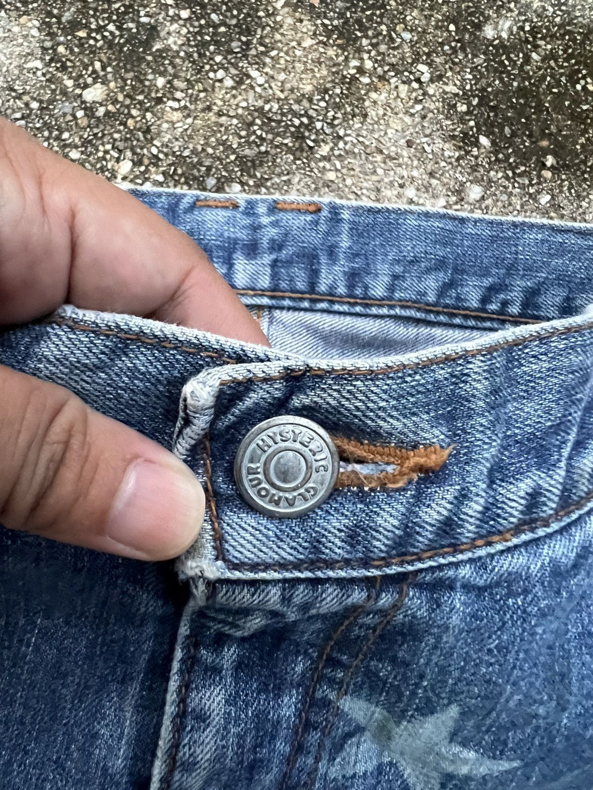 Hysteric Glamour × Japanese Brand Hysteric Glamour Star Made In Japan Denim Size US 28 / EU 44 - 7 Thumbnail