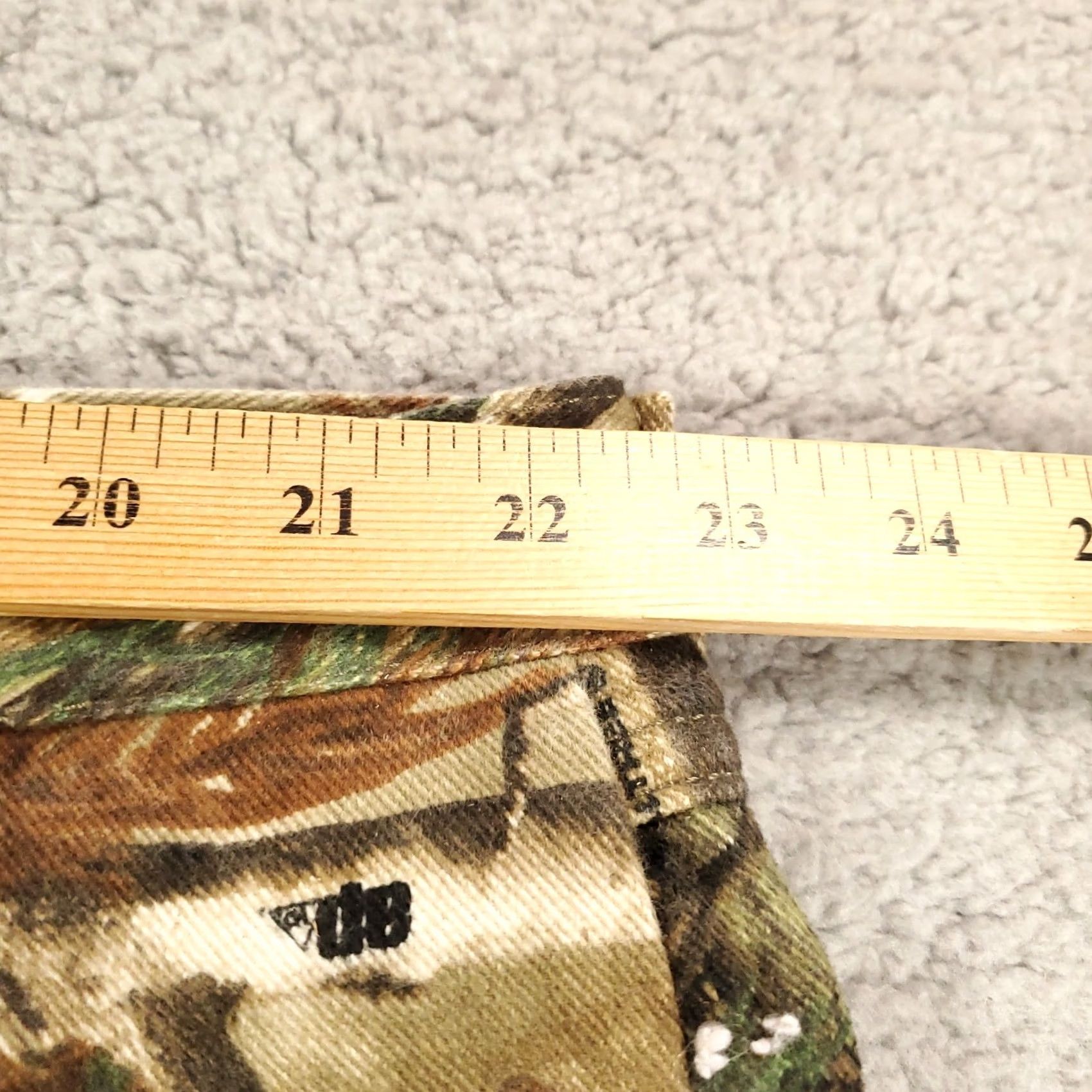 Wrangler Wrangler ProGear Workwear Pants 44x32 Nylon Cotton Canvas Camouflage Multicolor 5-Pocket Mens Leather Logo Button Zip Jeans / Hunting Outdoors Size US 44 / EU 60 - 3 Thumbnail