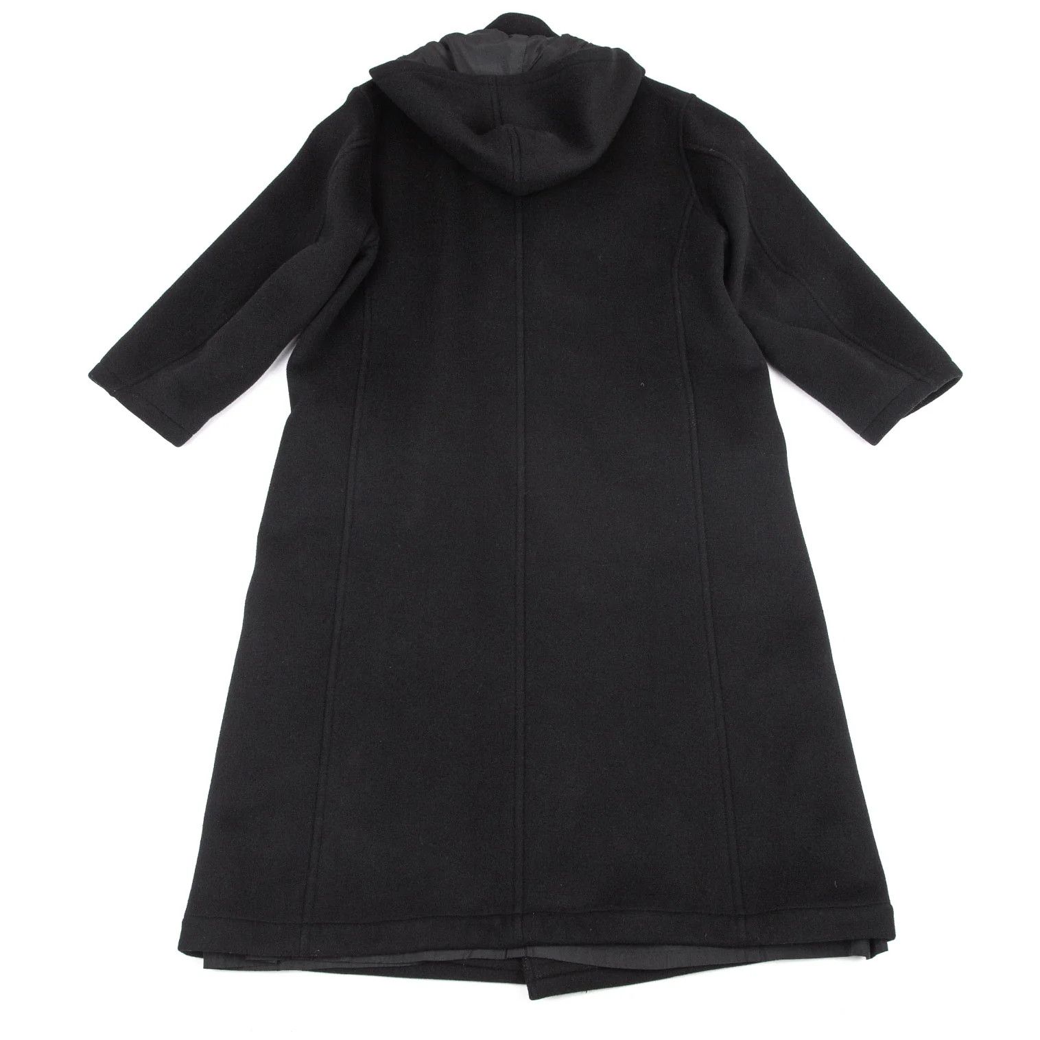 Yohji Yamamoto Yohji Yamamoto Wool Double Hooded Coat Size US M / EU 48-50 / 2 - 15 Thumbnail