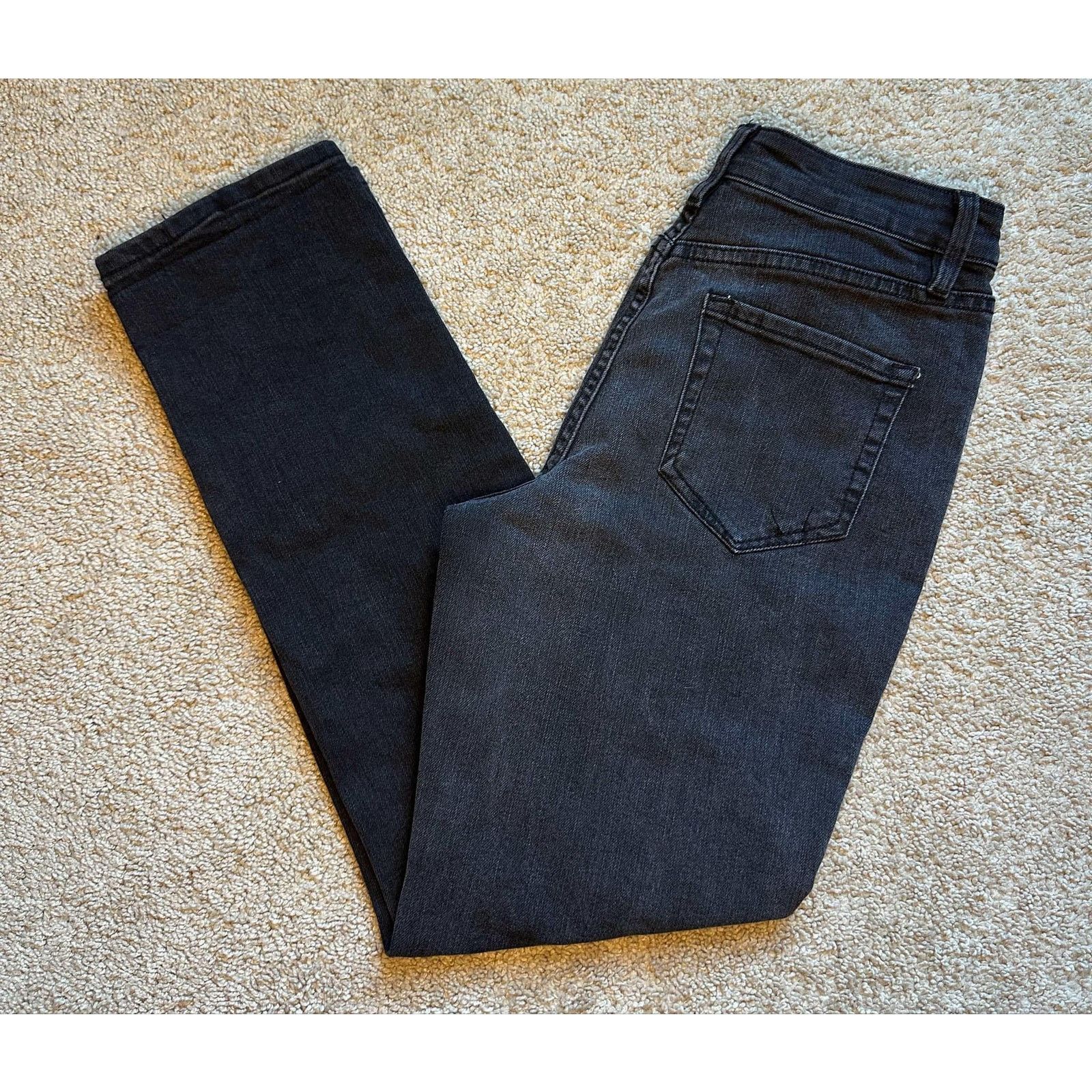 Other YMI Dream Denim Distressed Straight Jeans Black Women's 28 Size 28" / US 6 / IT 42 - 1 Thumbnail