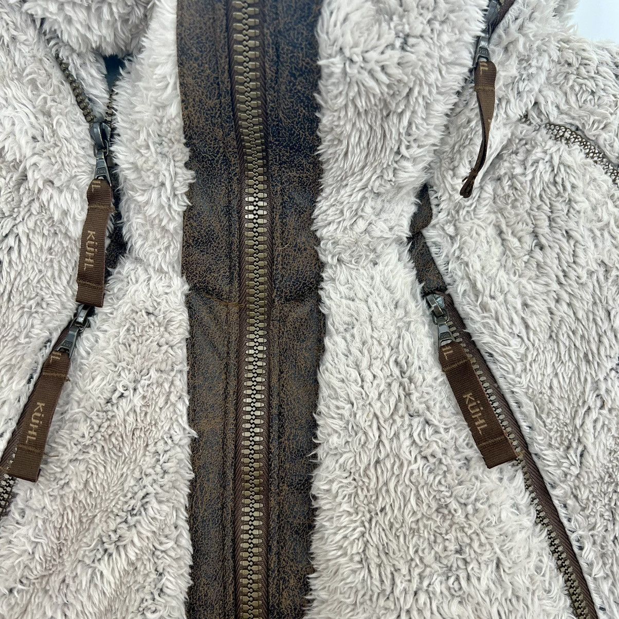 Kuhl Kuhl Flight Full Zip Up Vest Jacket Sleeveless Fleece Hooded Size S / US 4 / IT 40 - 4 Thumbnail