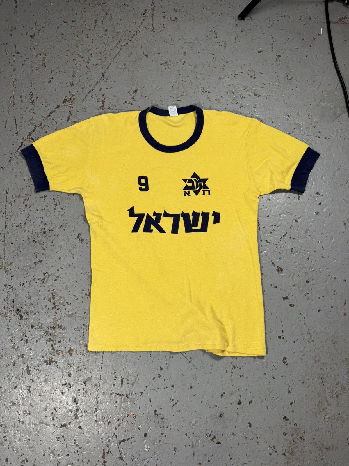 Other Insane Israel Soccer Futbol Jersey Ringer Tee Single Stitch Size US M / EU 48-50 / 2 - 1 Thumbnail