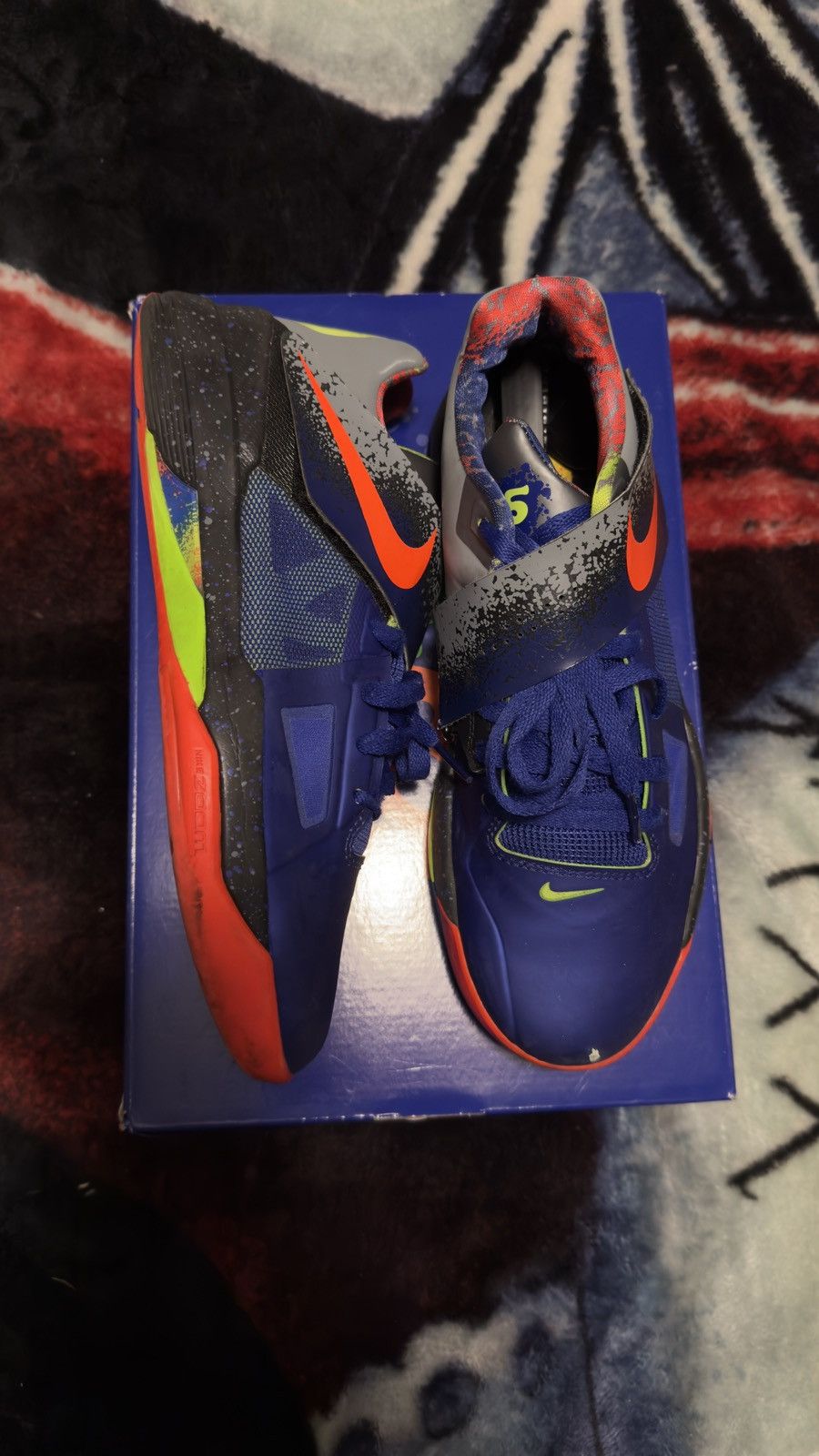 Nike 2024 Nike KD 4 Nerf Size 8 Size US 8 / EU 41 - 1 Thumbnail