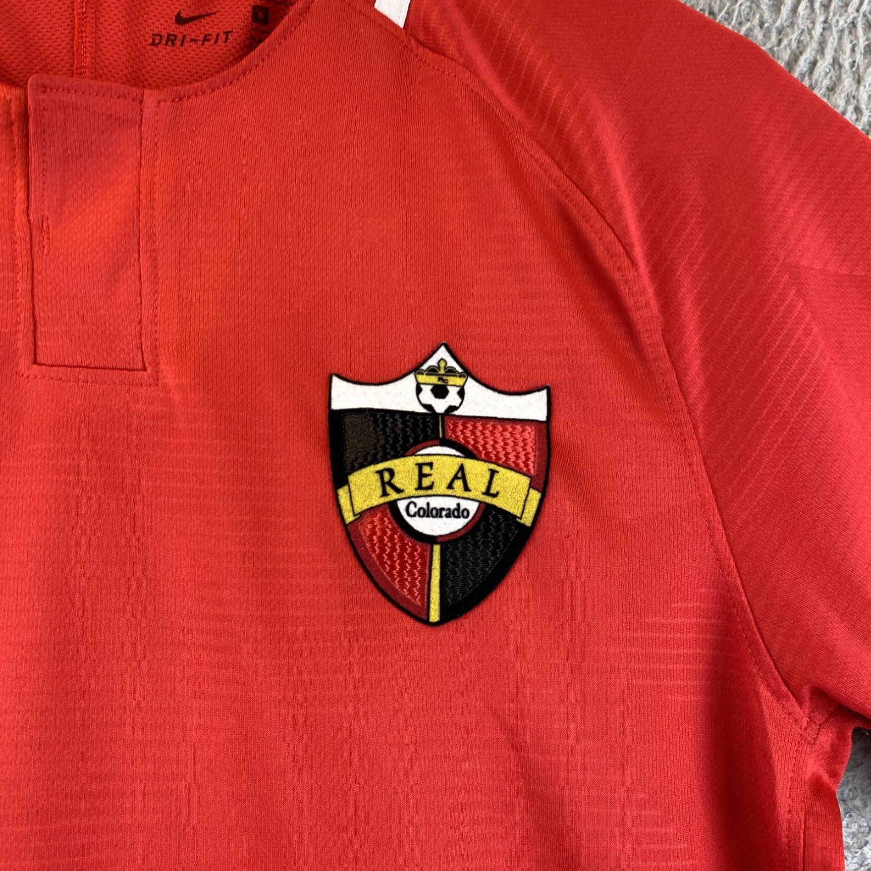 Nike Nike Dri-Fit Shirt Mens Real Rapids T Shirt Short Sleeves Red SZ S Colorado 91-14 Size US S / EU 44-46 / 1 - 2 Thumbnail