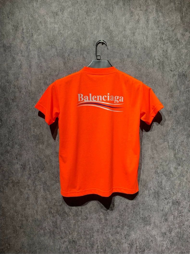 Balenciaga Balenciaga Orange Coke Short Sleeves Size US S / EU 44-46 / 1 - 8 Thumbnail