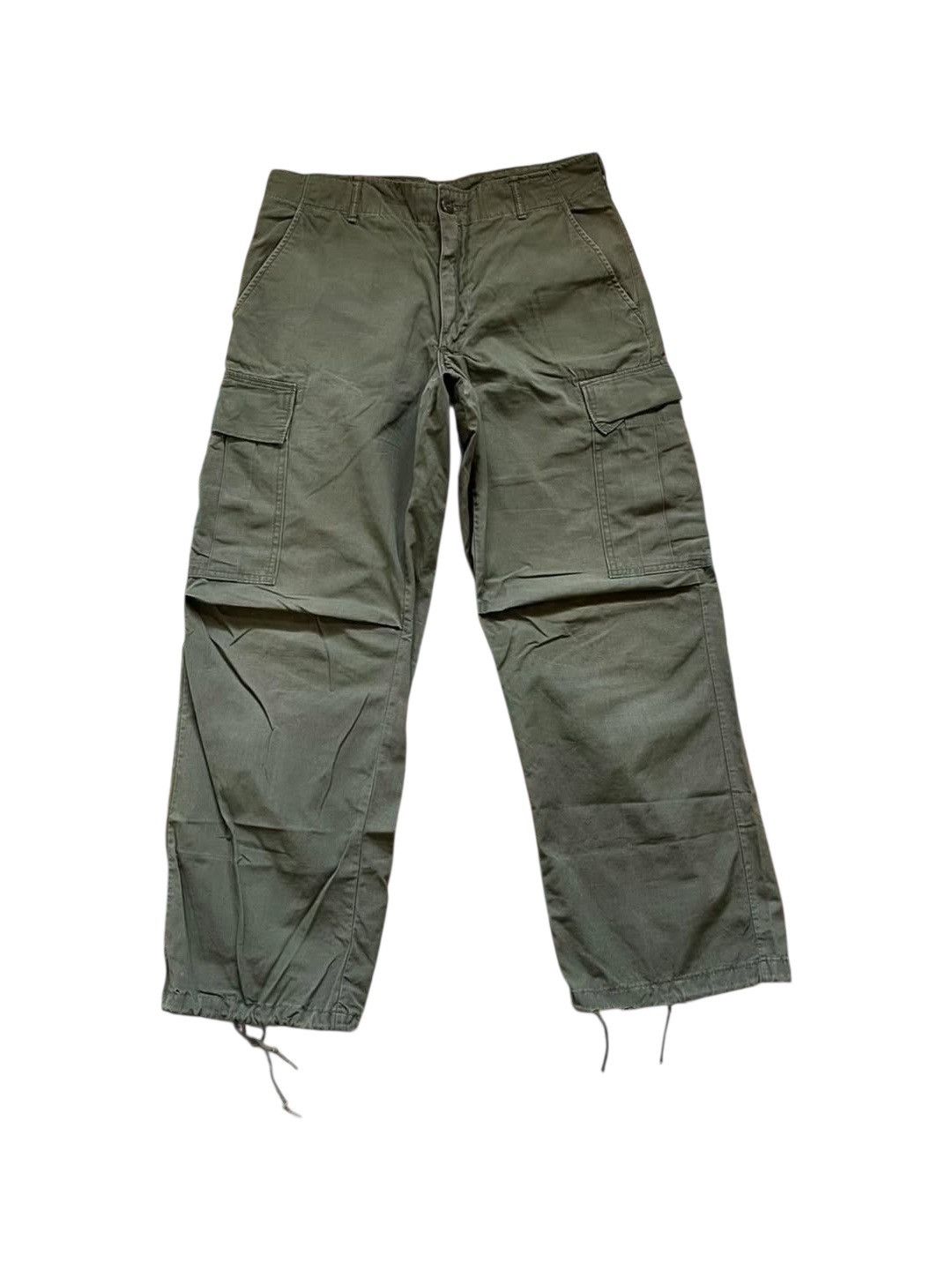 Vintage Vintage 60s US ARMY Jungle fatigue trousers vietnam war era Size US 30 / EU 46 - 3 Thumbnail