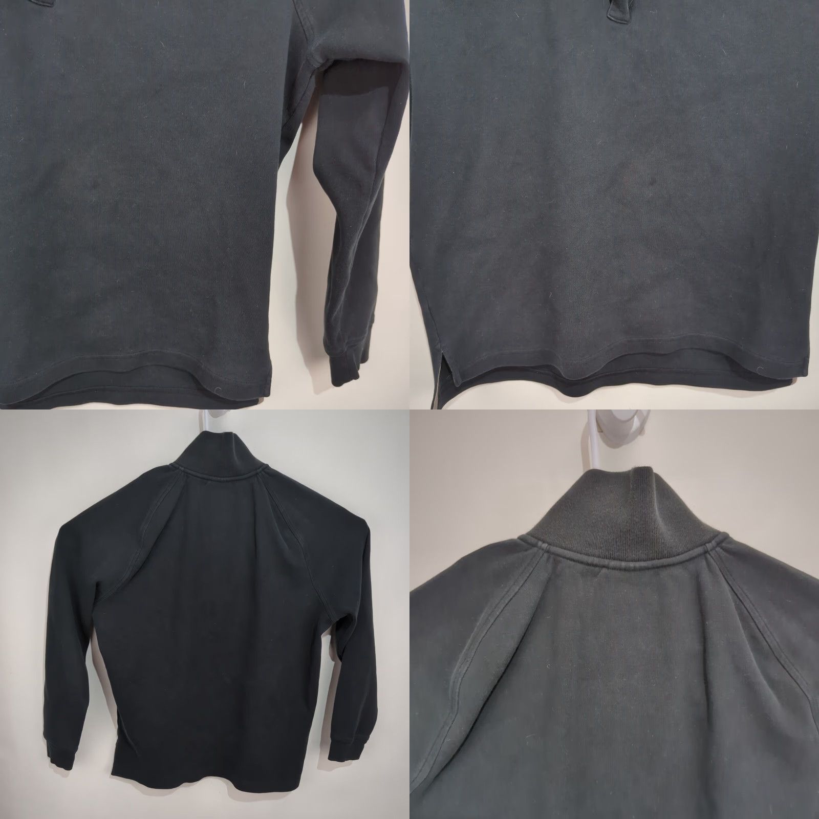 Lacoste LACOSTE Sweater Men’s Large Black Knit 1/4 Zip Pullover Long Sleeve Logo Casual Size US L / EU 52-54 / 3 - 8 Thumbnail