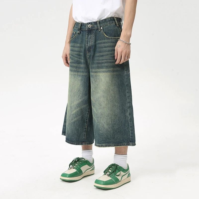Jean Street Calf-Length Jeans Size US 32 / EU 48 - 1 Thumbnail
