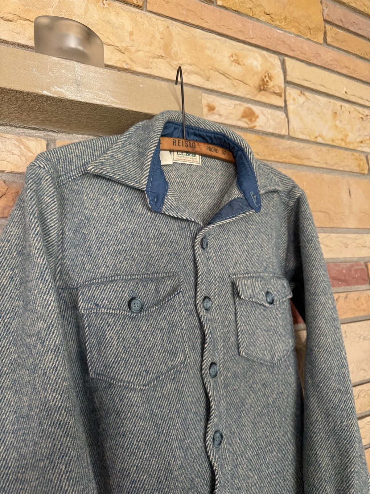L.L. Bean Vintage L.L. Bean Heavy Wool Northwoods Shirt Size US M / EU 48-50 / 2 - 3 Thumbnail