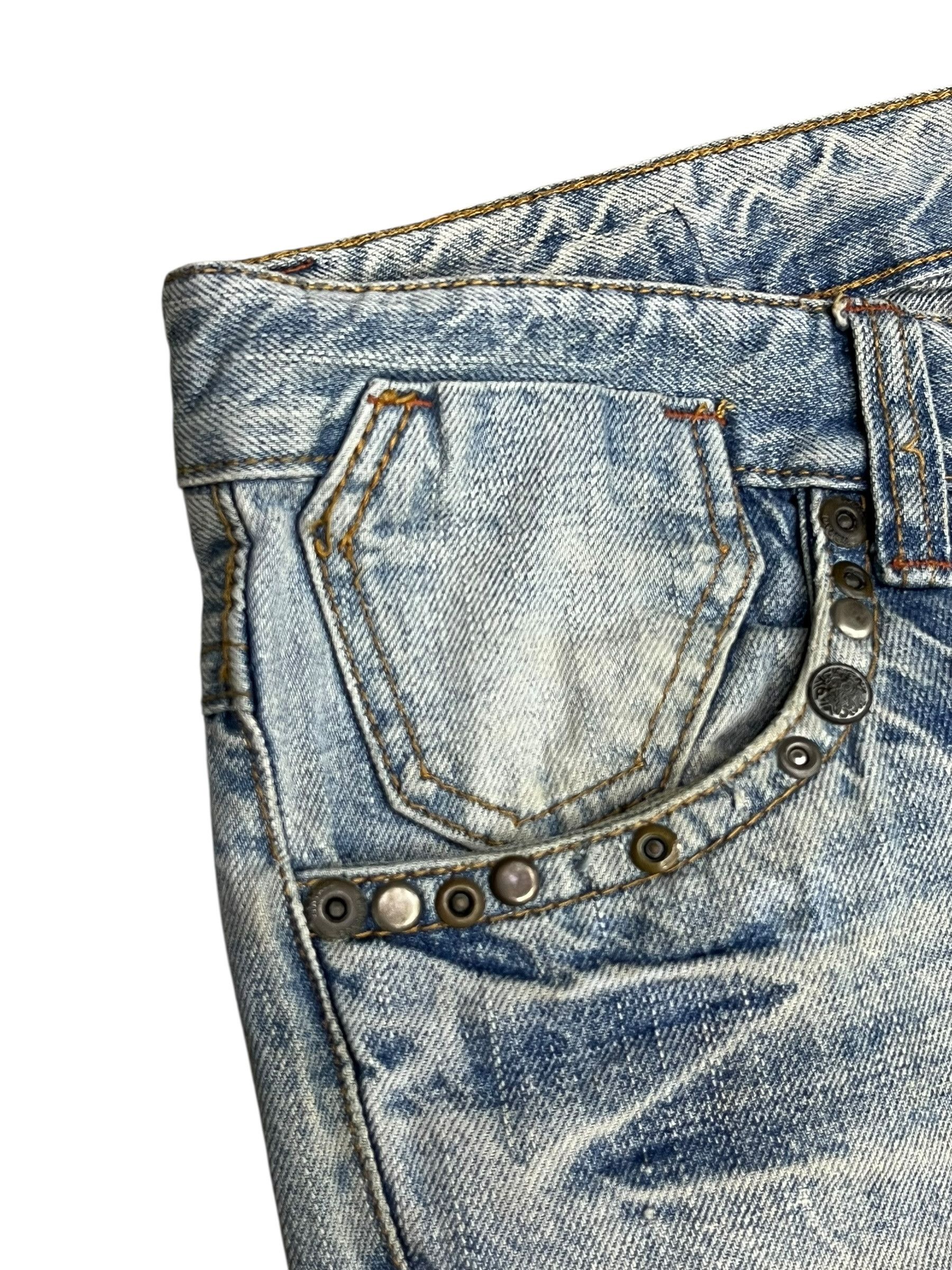 Japanese Brand Archive Studded Flare Denim Kapital Tornado Mart Style Size US 33 - 5 Thumbnail
