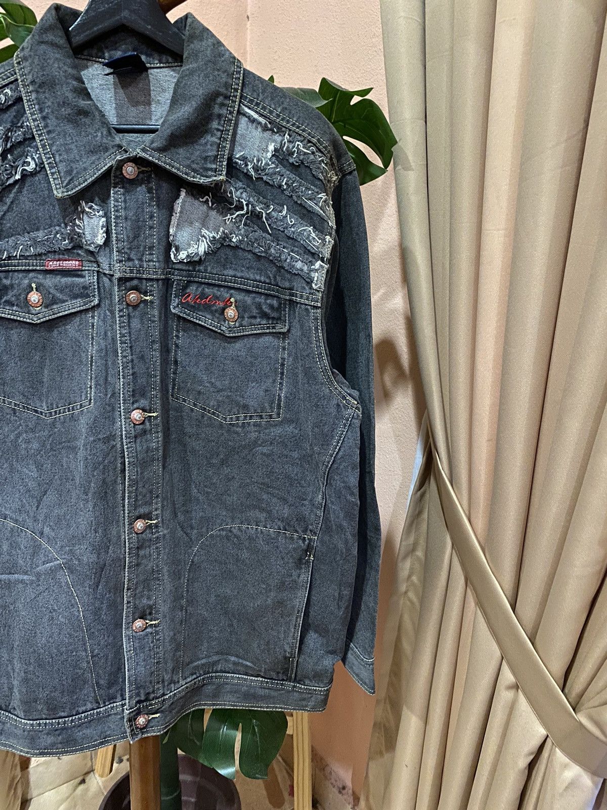 Akademiks VINTAGE Y2K AKADEMIKS DENIM JACKET Size US L / EU 52-54 / 3 - 6 Thumbnail