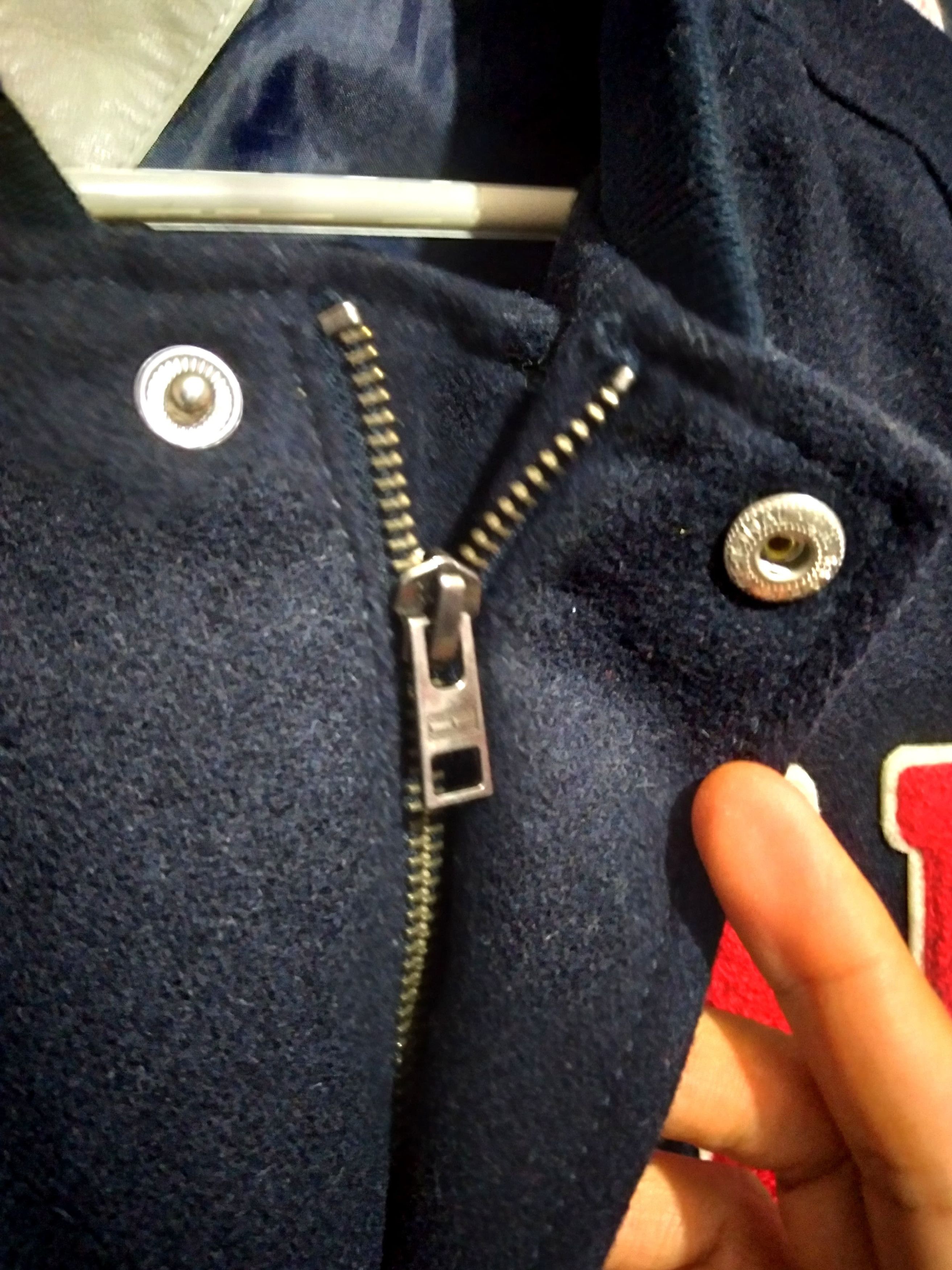 Tommy Hilfiger Tommy Hilfiger Varsity leather sleeves jacket Size US M / EU 48-50 / 2 - 4 Thumbnail