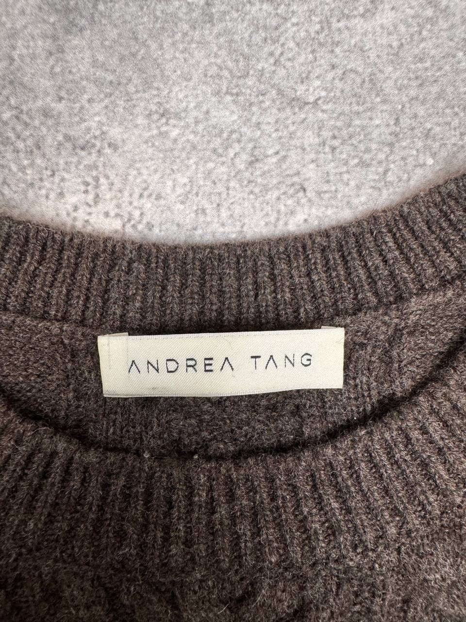 Other Andrea Tang Women Wool Knit Sweater Pattern Brown Size XS Size XS / US 0-2 / IT 36-38 - 4 Thumbnail