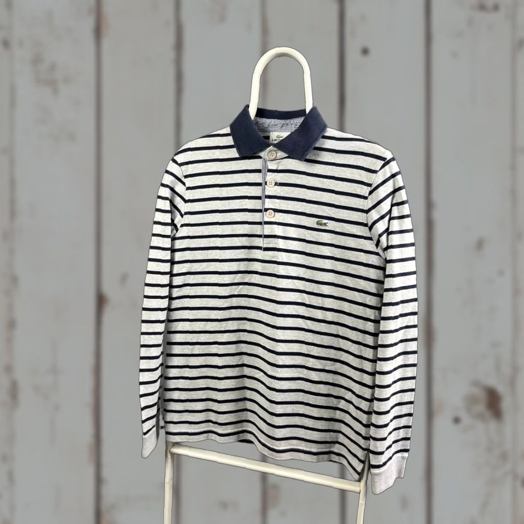 Lacoste × Supreme Supreme/lacoste white long sleeve polo | Grailed