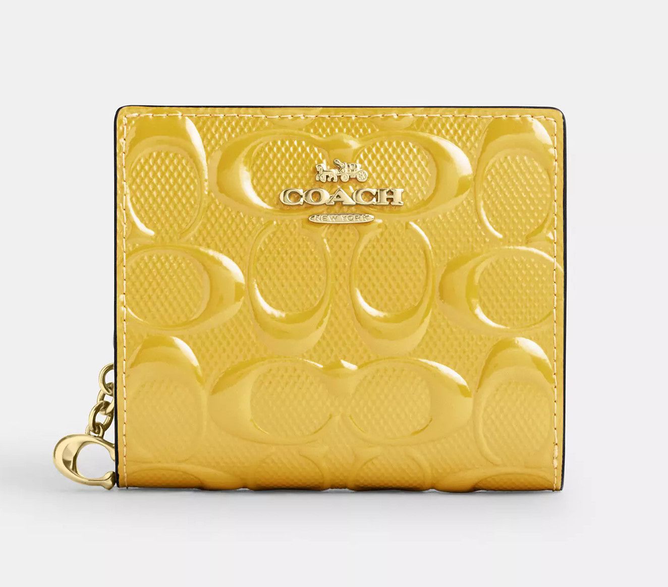 Coach Snap Wallet In Signature Leather CT982 Size ONE SIZE - 3 Thumbnail