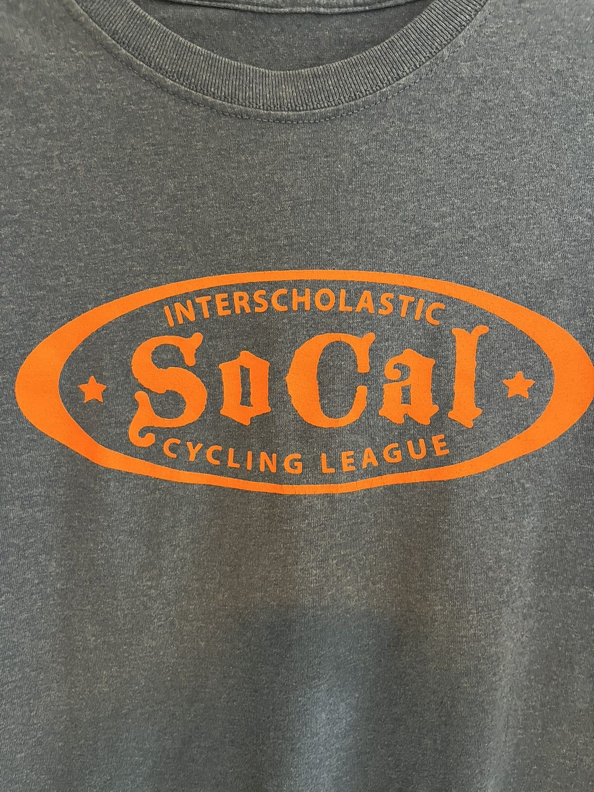 Fox Racing Interscholastic SoCal Cycling League blue and orange shirt Size US XL / EU 56 / 4 - 3 Thumbnail