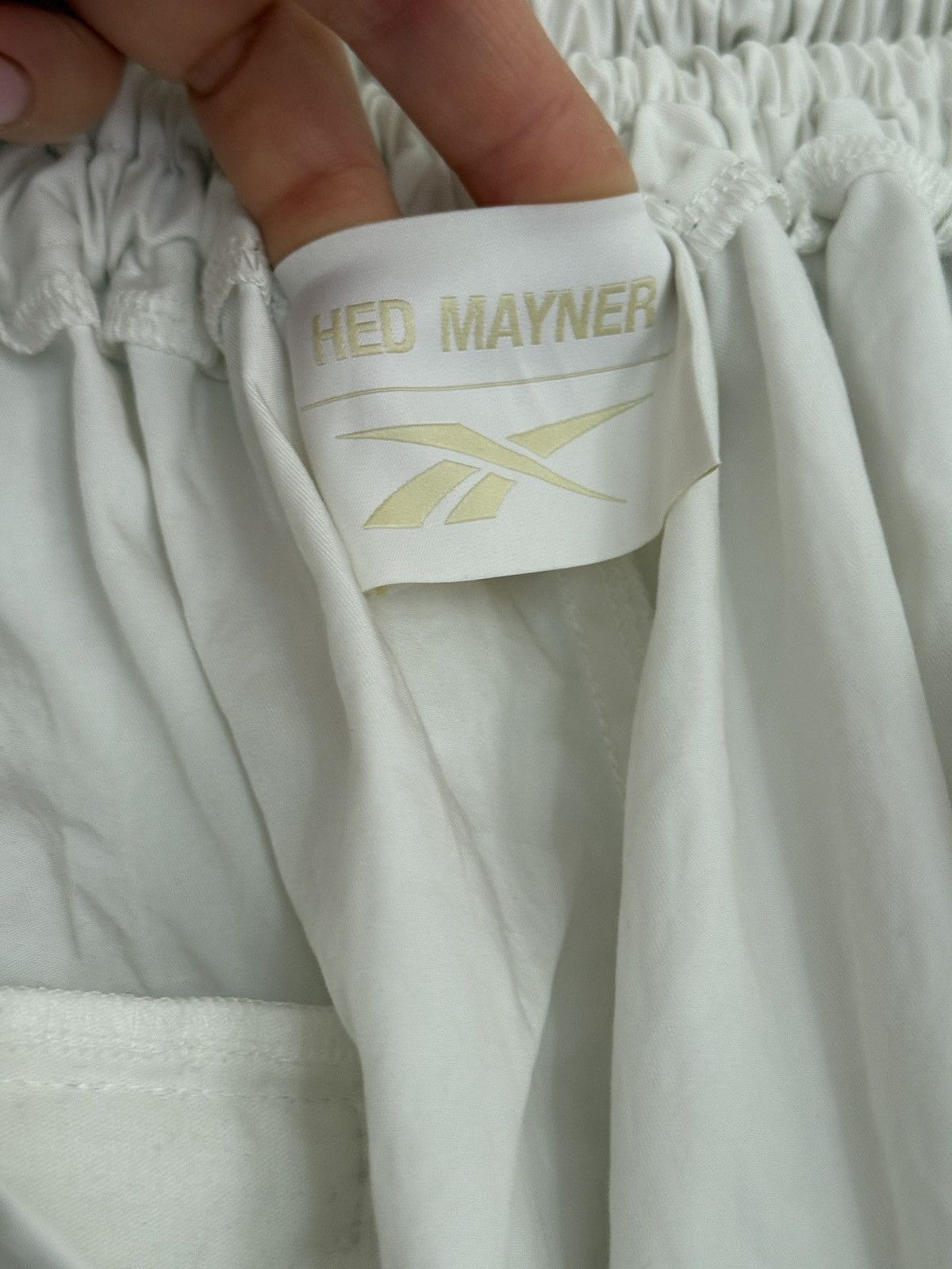 Other Reebok x Hed Mayner Wide Leg Pants Oversize Baggy white 36/s Size 26" / US 2 / IT 38 - 9 Thumbnail