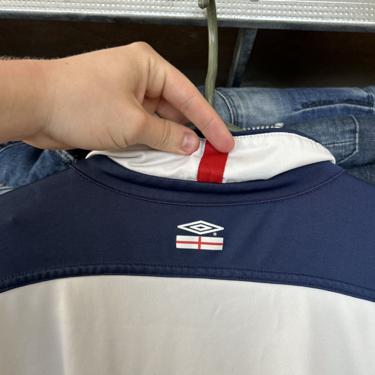 Umbro Vintage Umbro England 2003-2005 Home Two sided jersey Size US XL / EU 56 / 4 - 12 Thumbnail