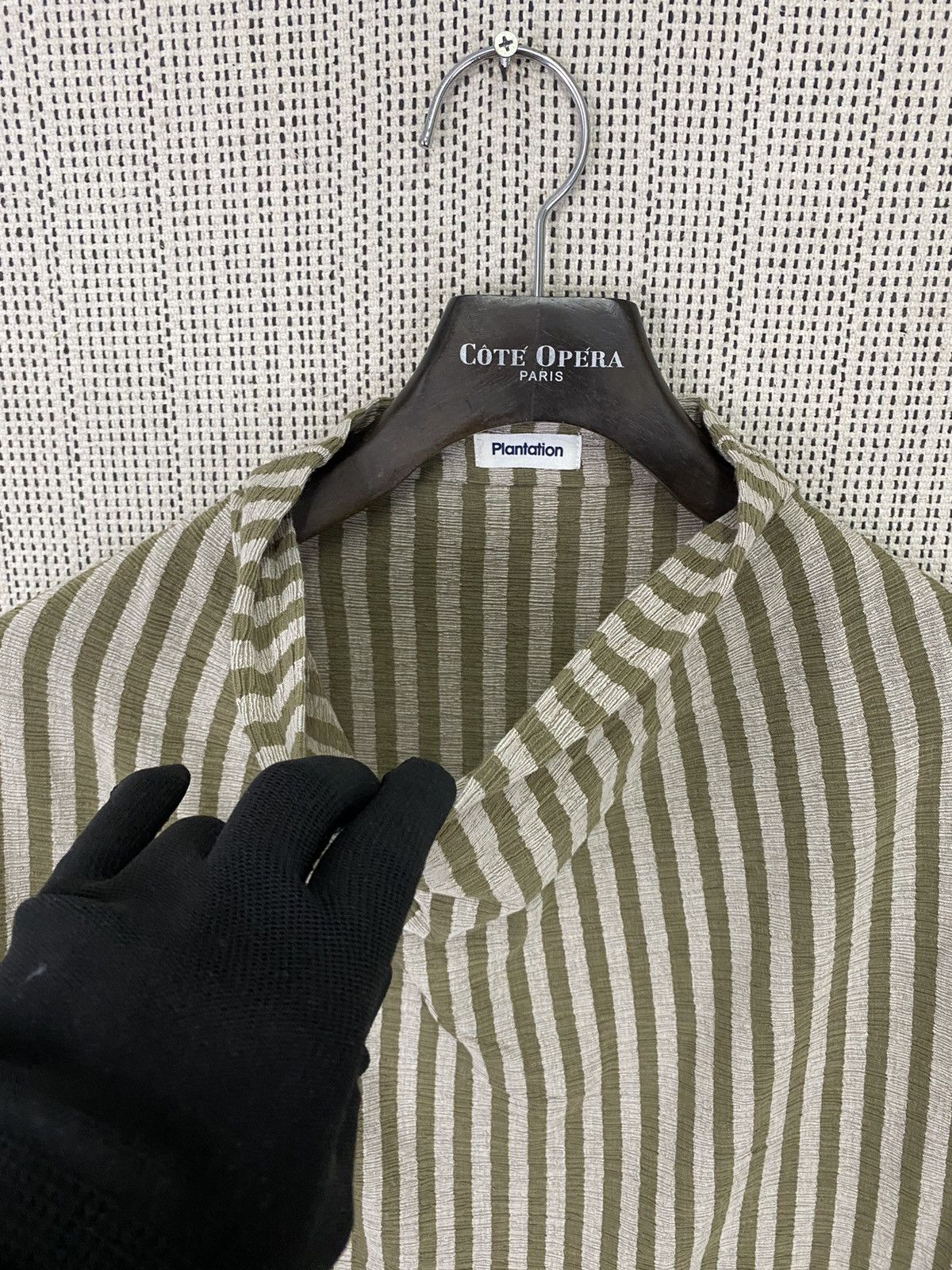 Designer × Issey Miyake × Japanese Brand Vintage Issey miyake platation shirt striped pleats style Size M / US 6-8 / IT 42-44 - 9 Thumbnail