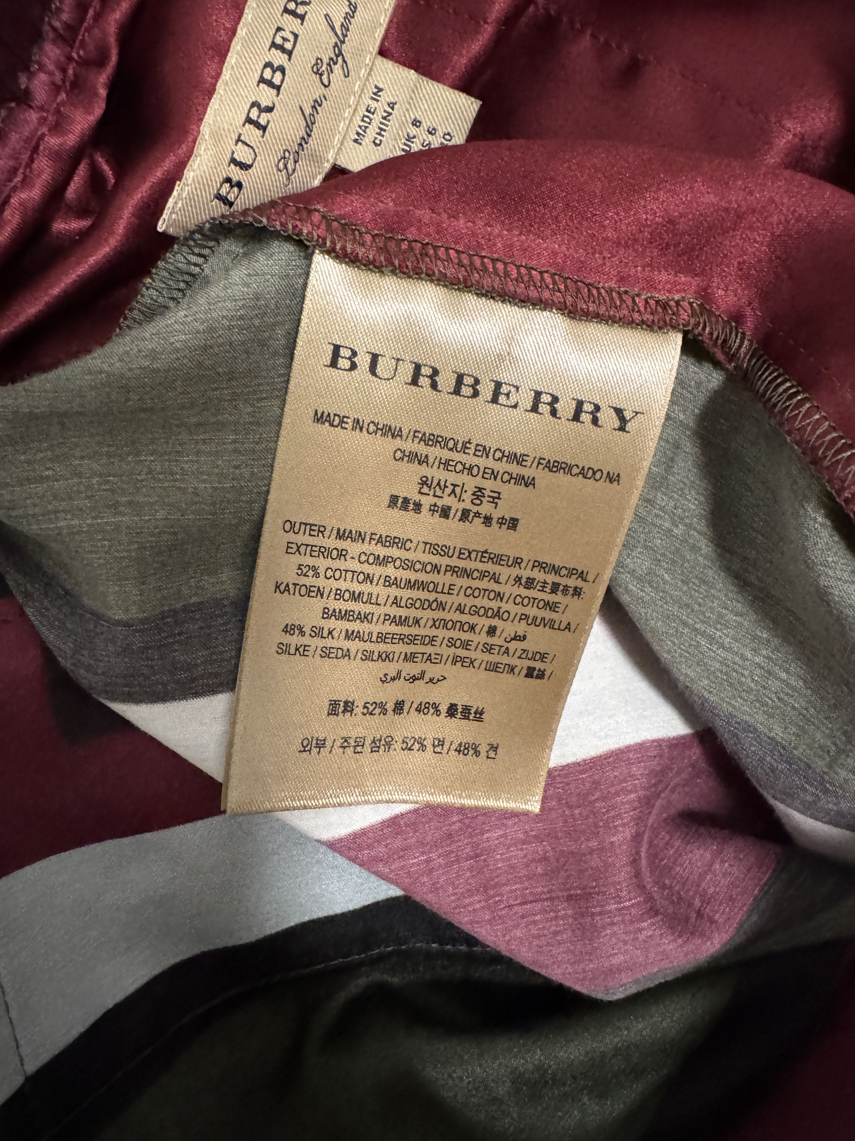 Burberry Burberry Silk Trouser Size 28" / US 6 / IT 42 - 5 Thumbnail