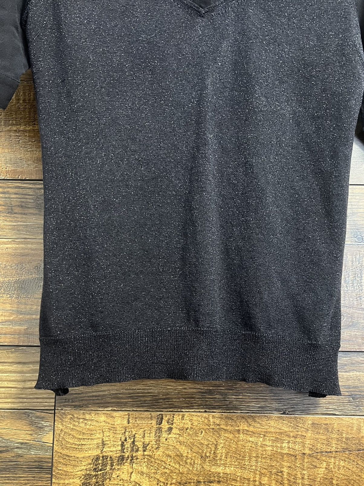 Dolce & Gabbana DOLCE & GABBANA LACE Glitter T-shirt Blouses Polo Shirt Size M / US 6-8 / IT 42-44 - 6 Thumbnail