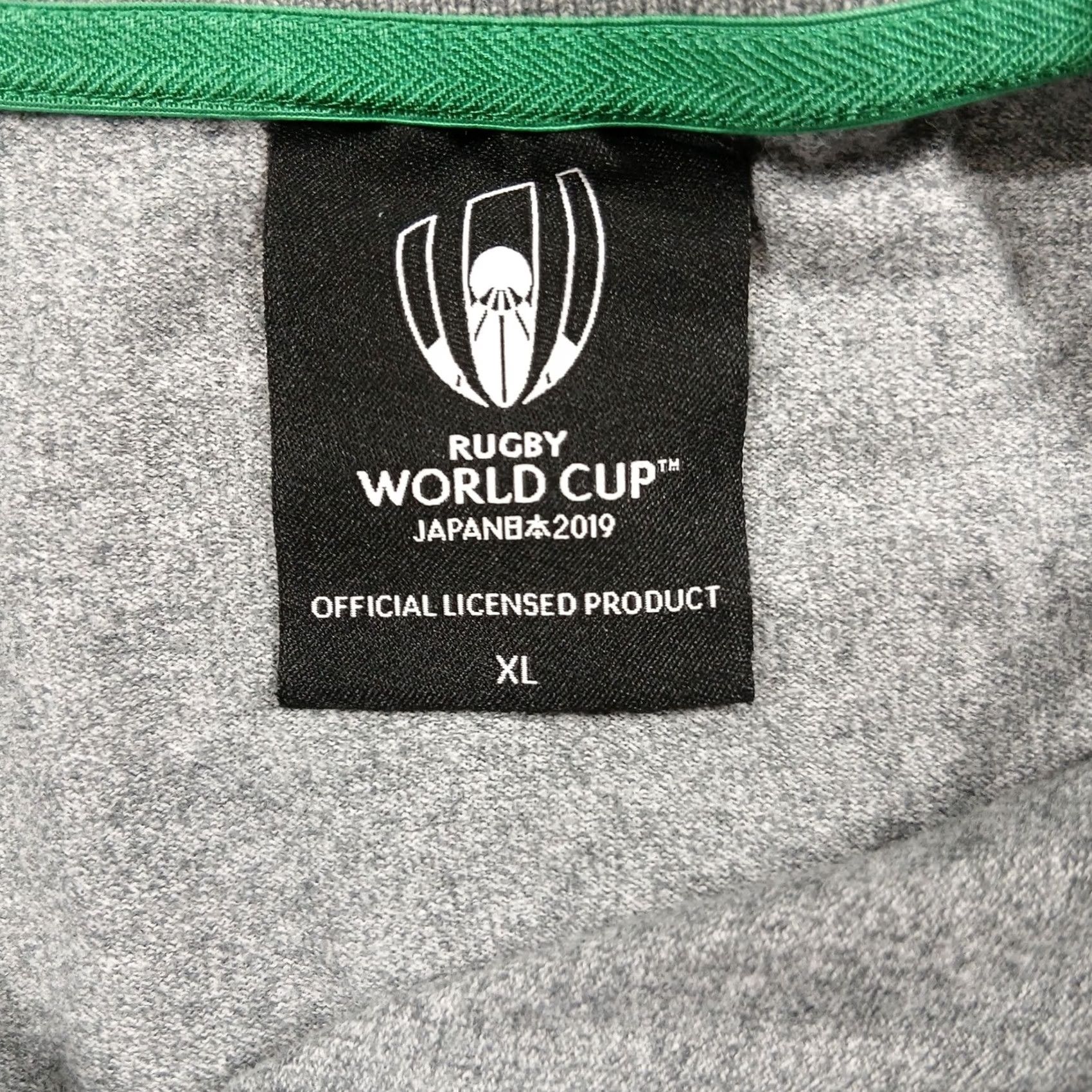 Vintage Canterbury IRFU Ireland Rugby World Cup 2019 Polo Shirt XL Gray Mens Size US XL / EU 56 / 4 - 7 Thumbnail