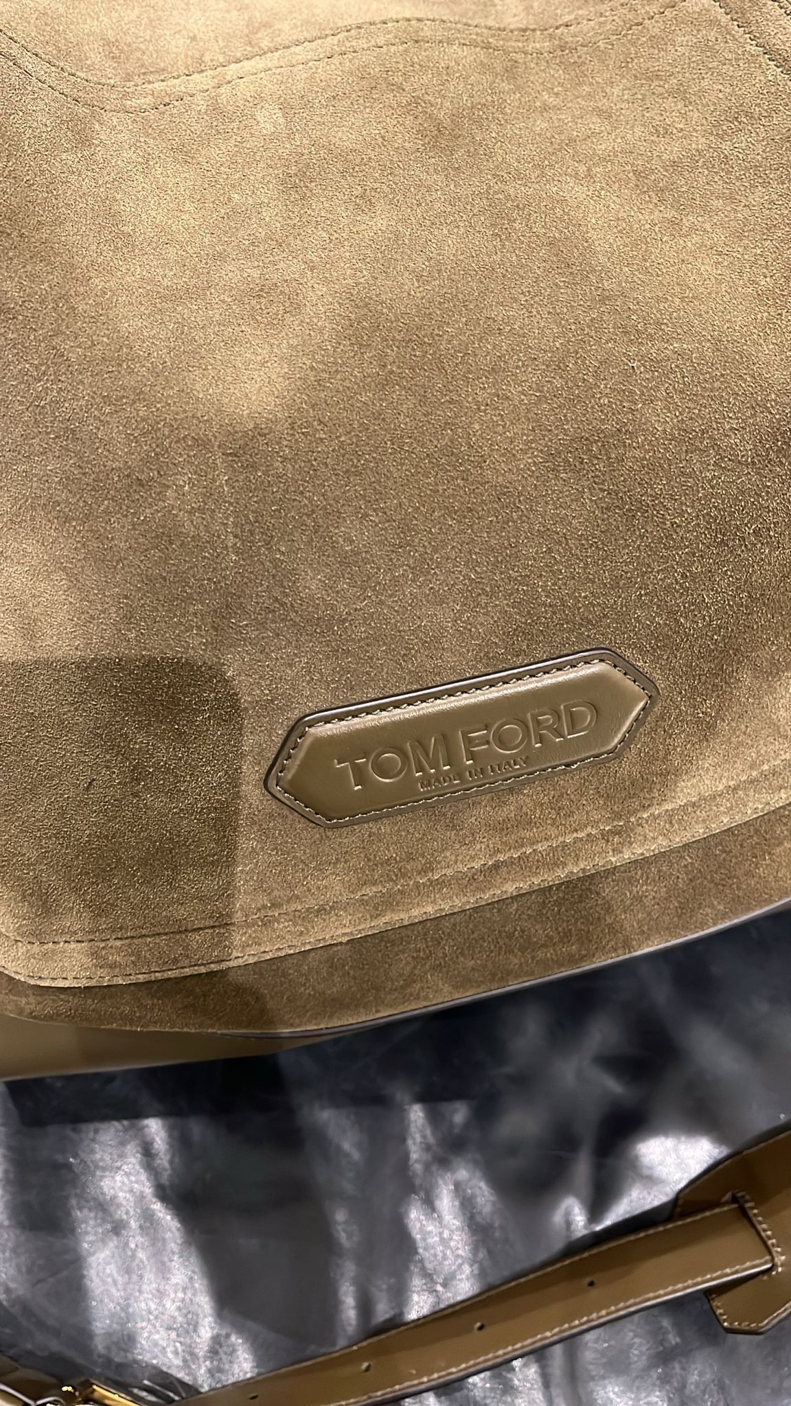 Tom Ford o1loc1c0325 H0577 Size: OS / Tote Bag in Military Green Size ONE SIZE - 5 Thumbnail