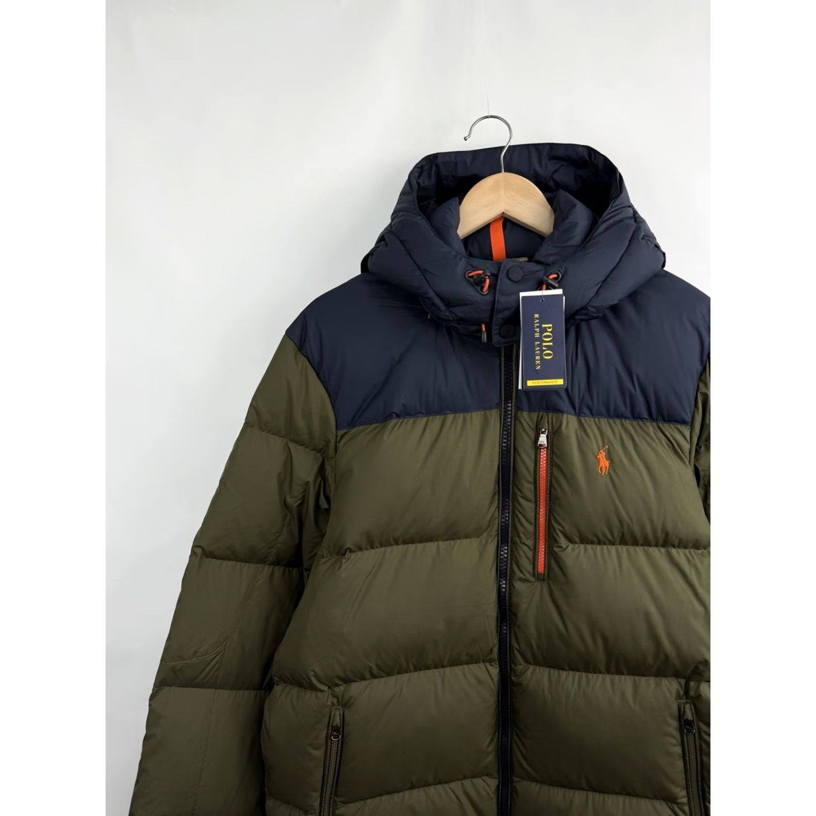 Ralph Lauren VINTAGE? No — actually NEW Polo Ralph Lauren Hooded Down Puffer El Cap Jacket L Green Men Jacket Size US L / EU 52-54 / 3 - 3 Thumbnail